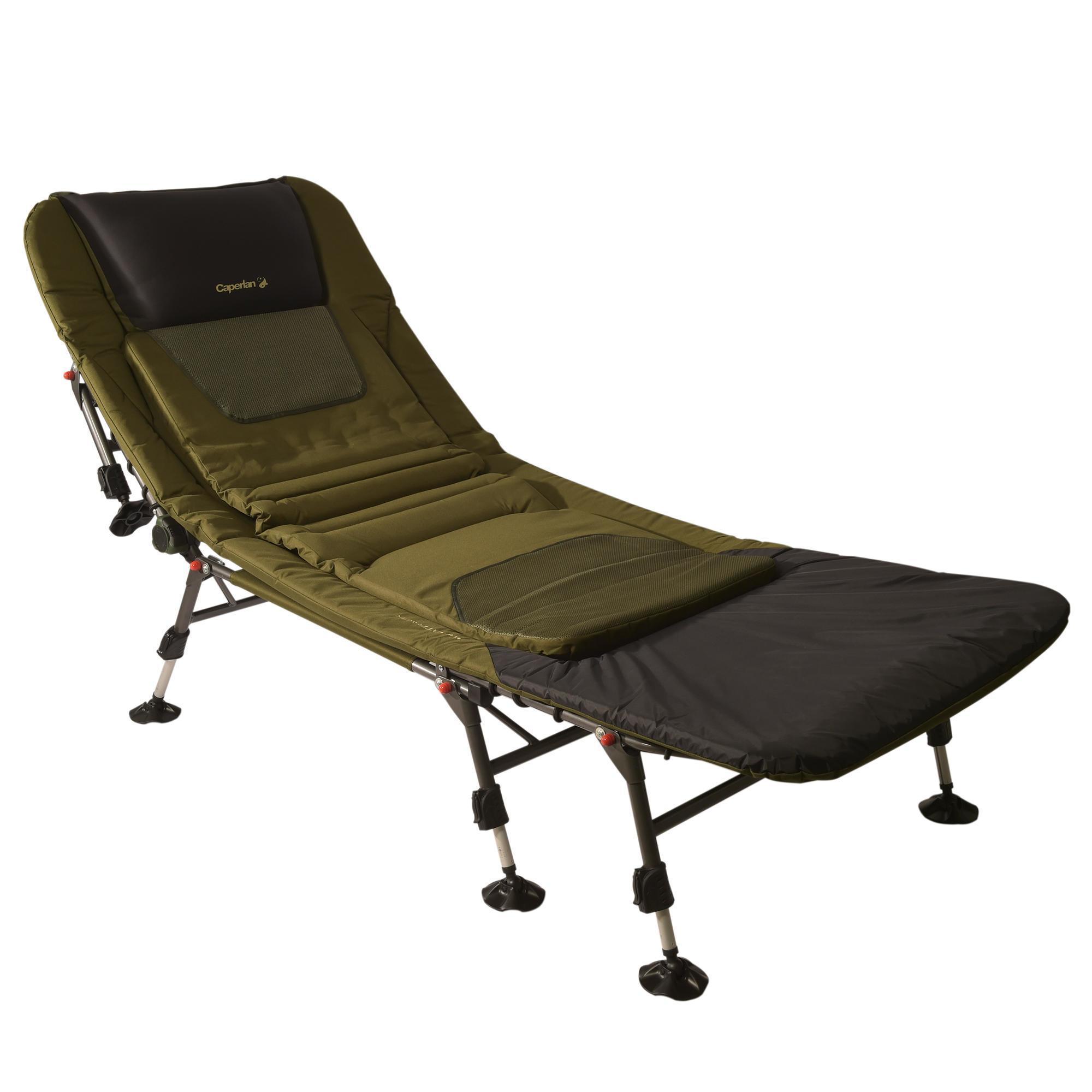 Bedchair pêche de la carpe WILDTRACK BEDCHAIR Caperlan