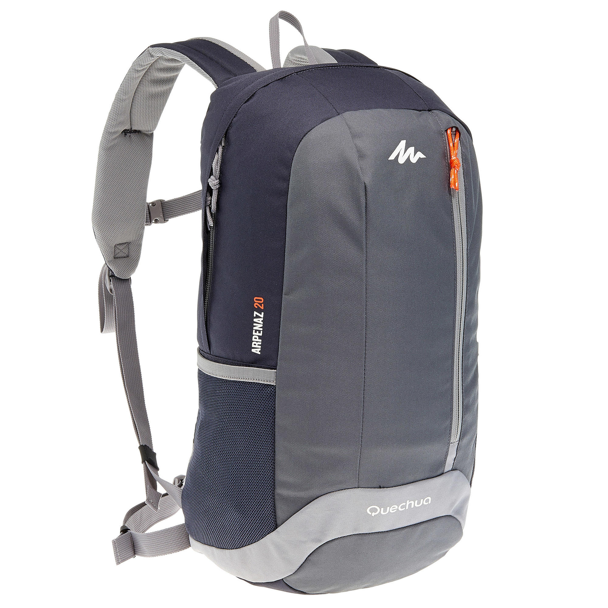 SAC A DOS DE RANDONNÉE NH100 20 LITRES NOIR GRIS Quechua