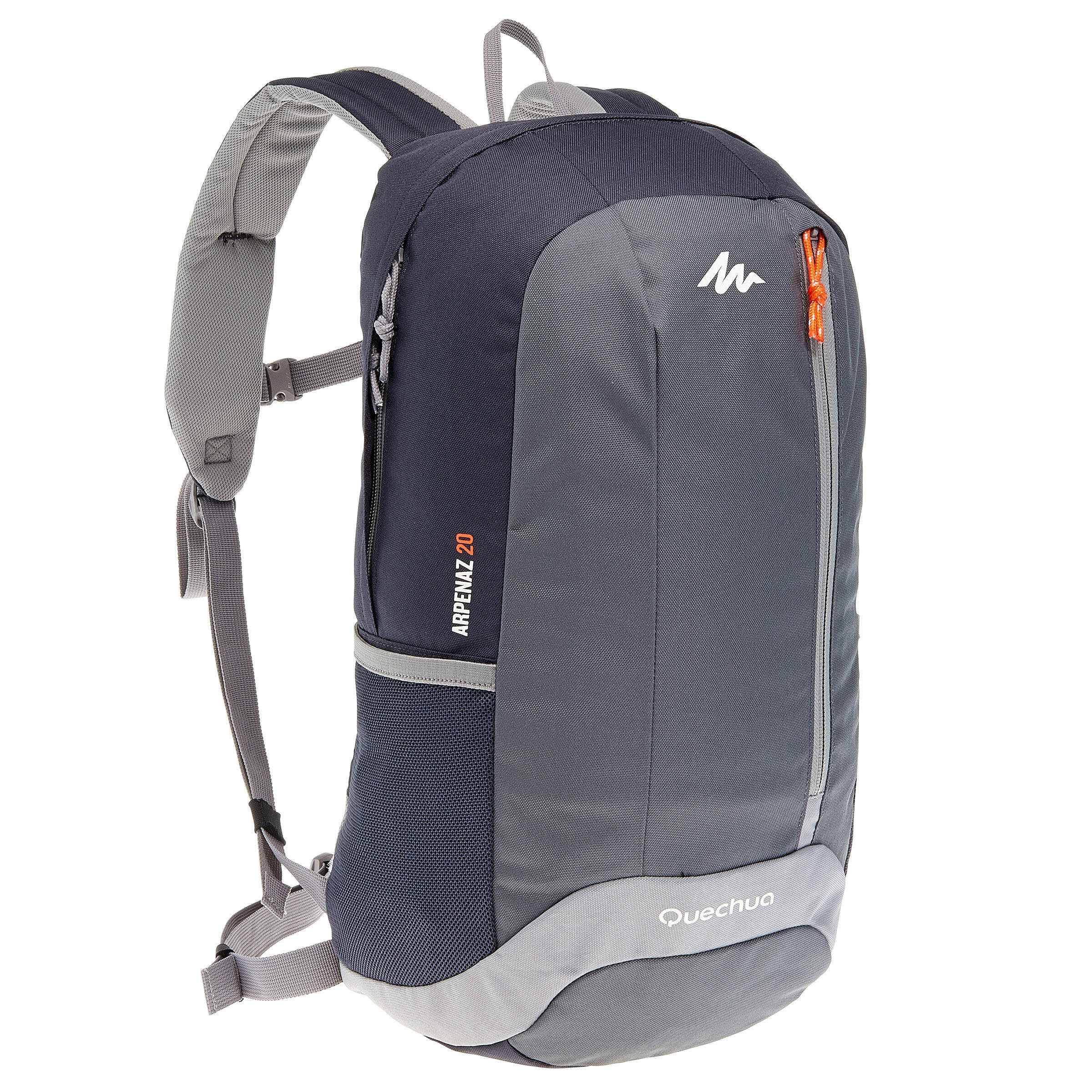 HIKING BAG 20 Litre NH100 - BLACK/GREY