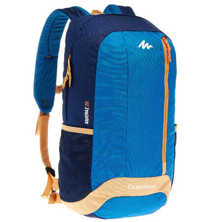 Mochila de campamento Arpenaz 20 l. azul: ideal para campamento de un día.