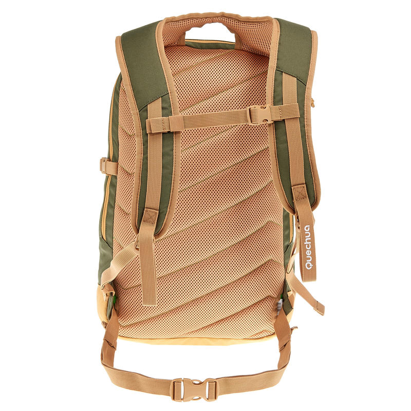 E 22 CL backpack green/beige, 22 litres - Decathlon