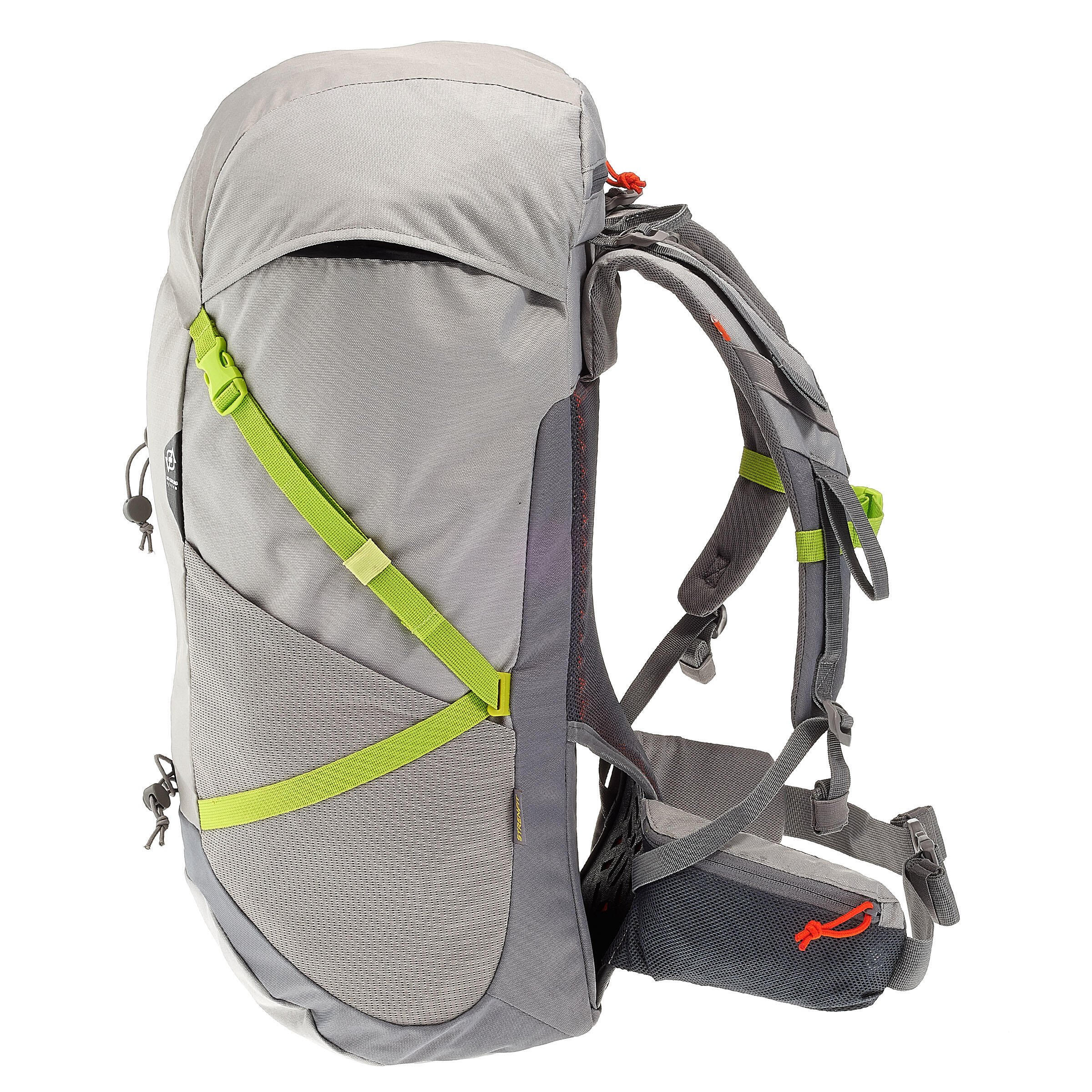 FORCLAZ 40 AIR backpack BLUE: AIR COOLING Label - regulates back perspiration 5/19