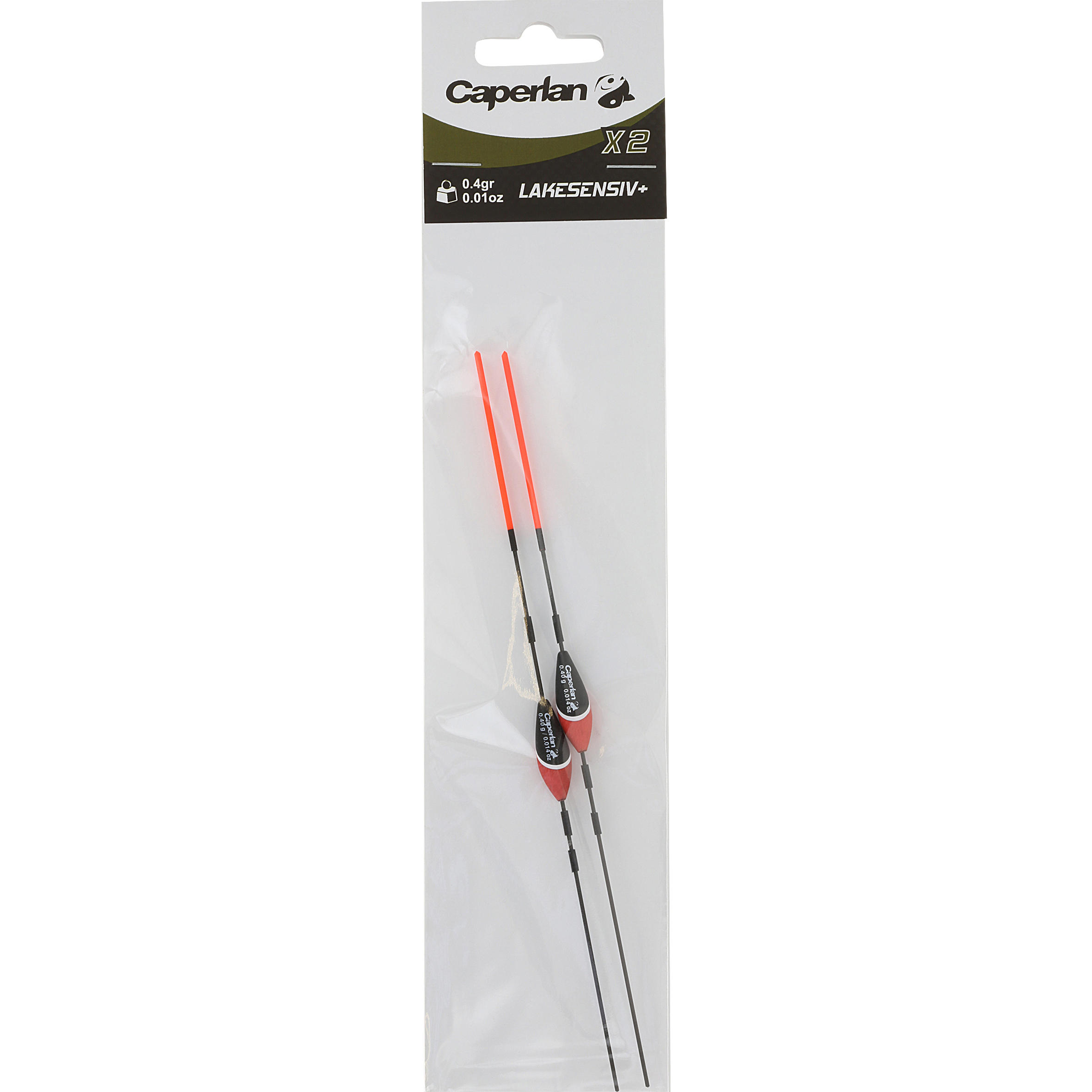 CAPERLAN LAKESENSIV+ 0.4G x2 carp still fishing float 8/8