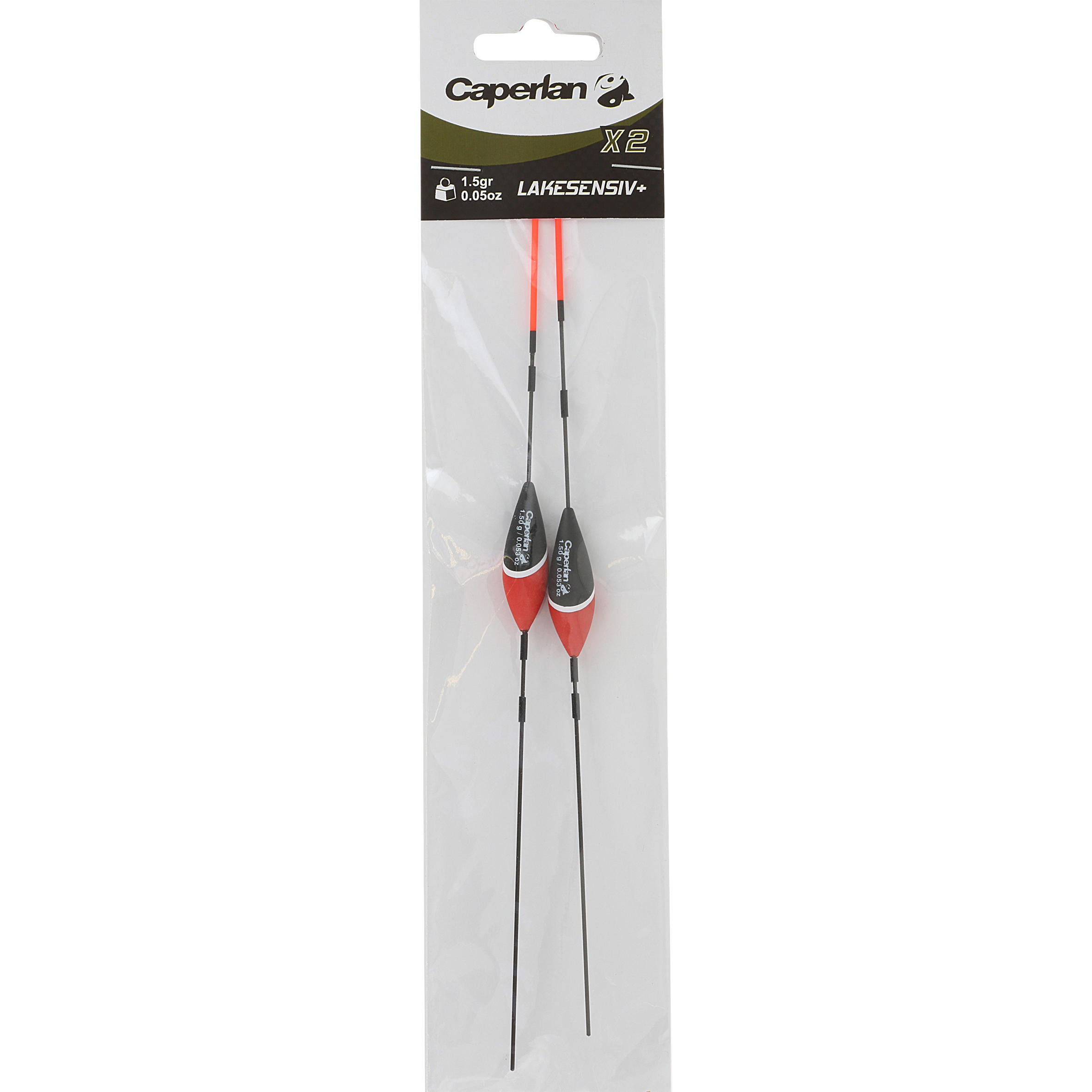 CAPERLAN LAKESENSIV+ 1.5G x2 carp still fishing float 8/8