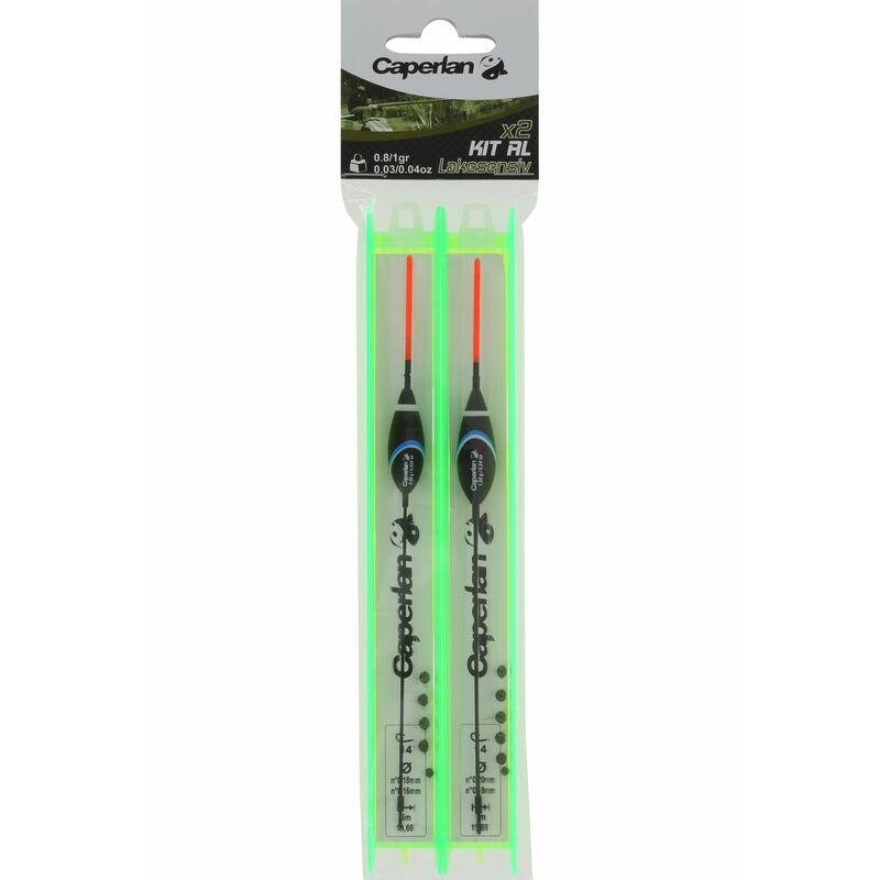 Ligne montée pêche en Carpodrome KIT RL LAKESENSIV H12 x2