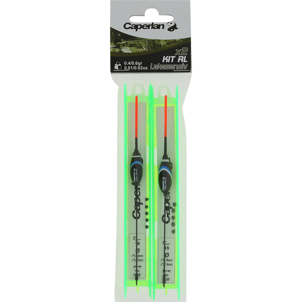 Montaža za ribolov RL Lakesensiv H14/H16 0,4 g /0,6 g x 2