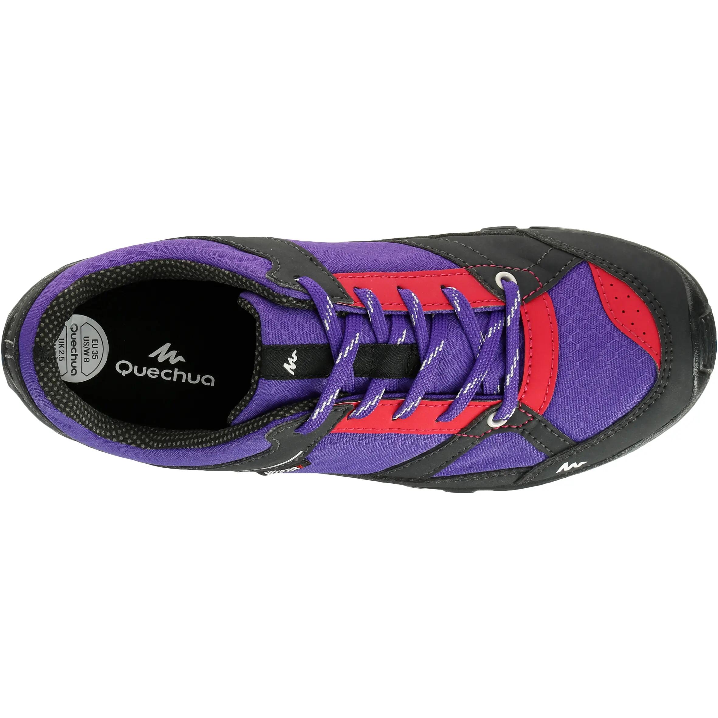 Kids' Hiking Boots Waterproof Arpenaz 50 - Purple 6/11