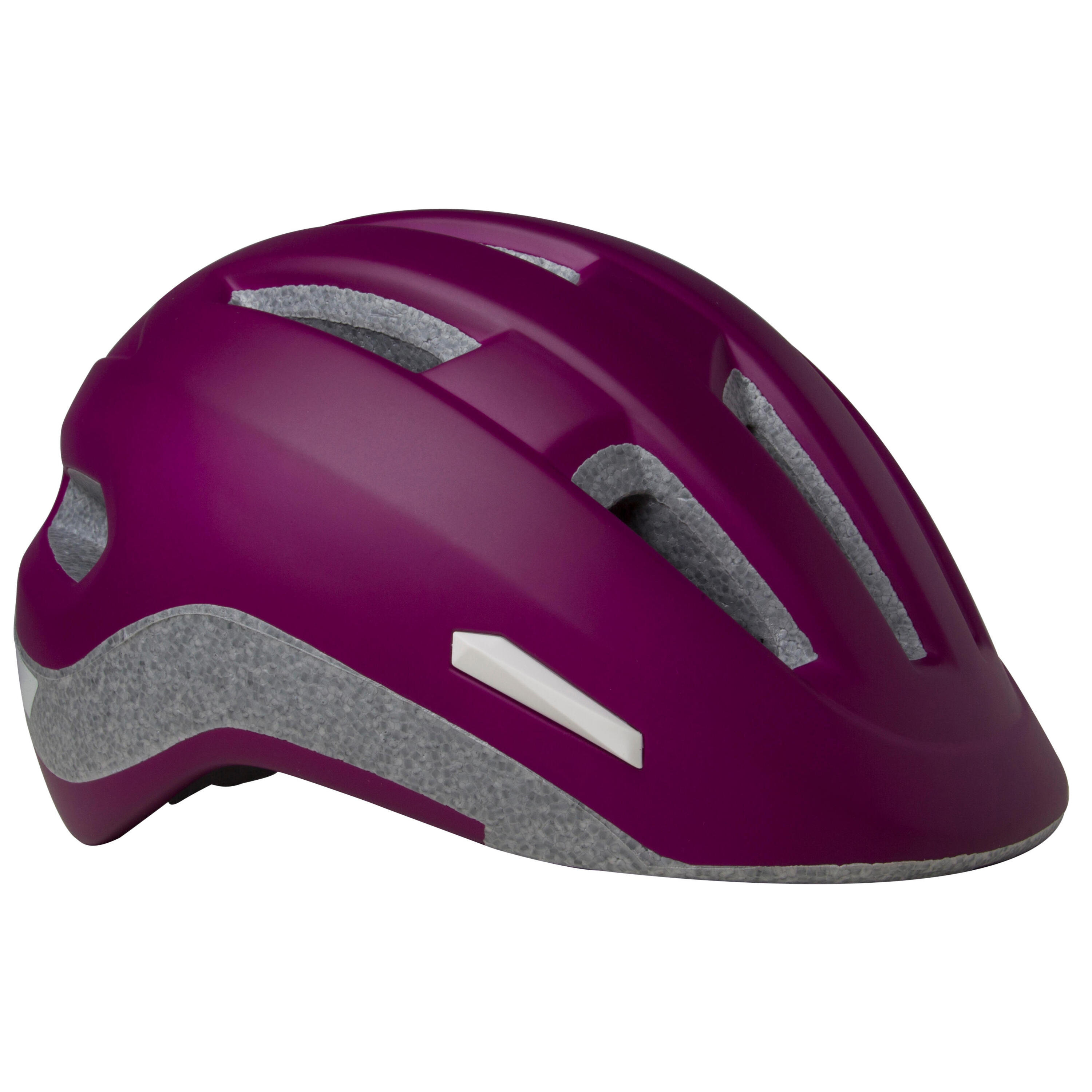 BTWIN City 500 Cycling Helmet - Purple