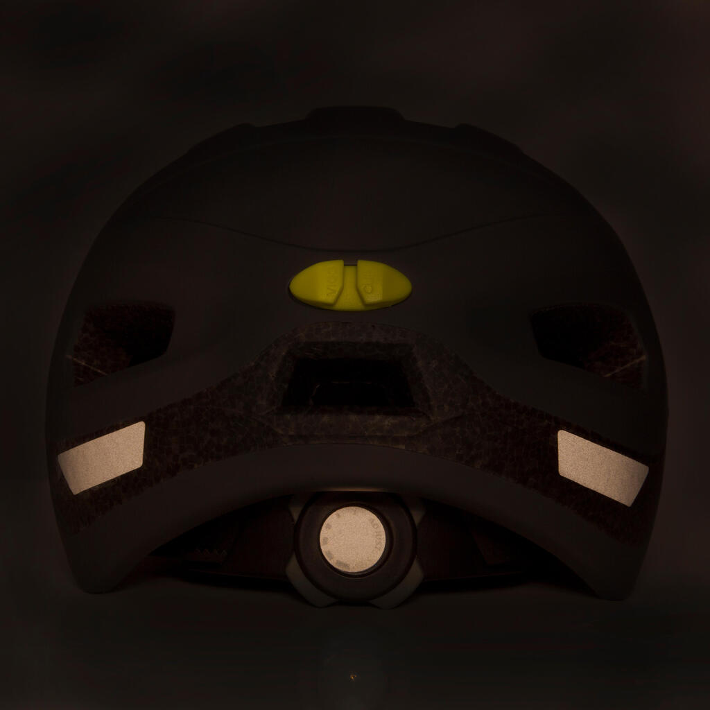 Casco para ciclismo urbano blanco 500