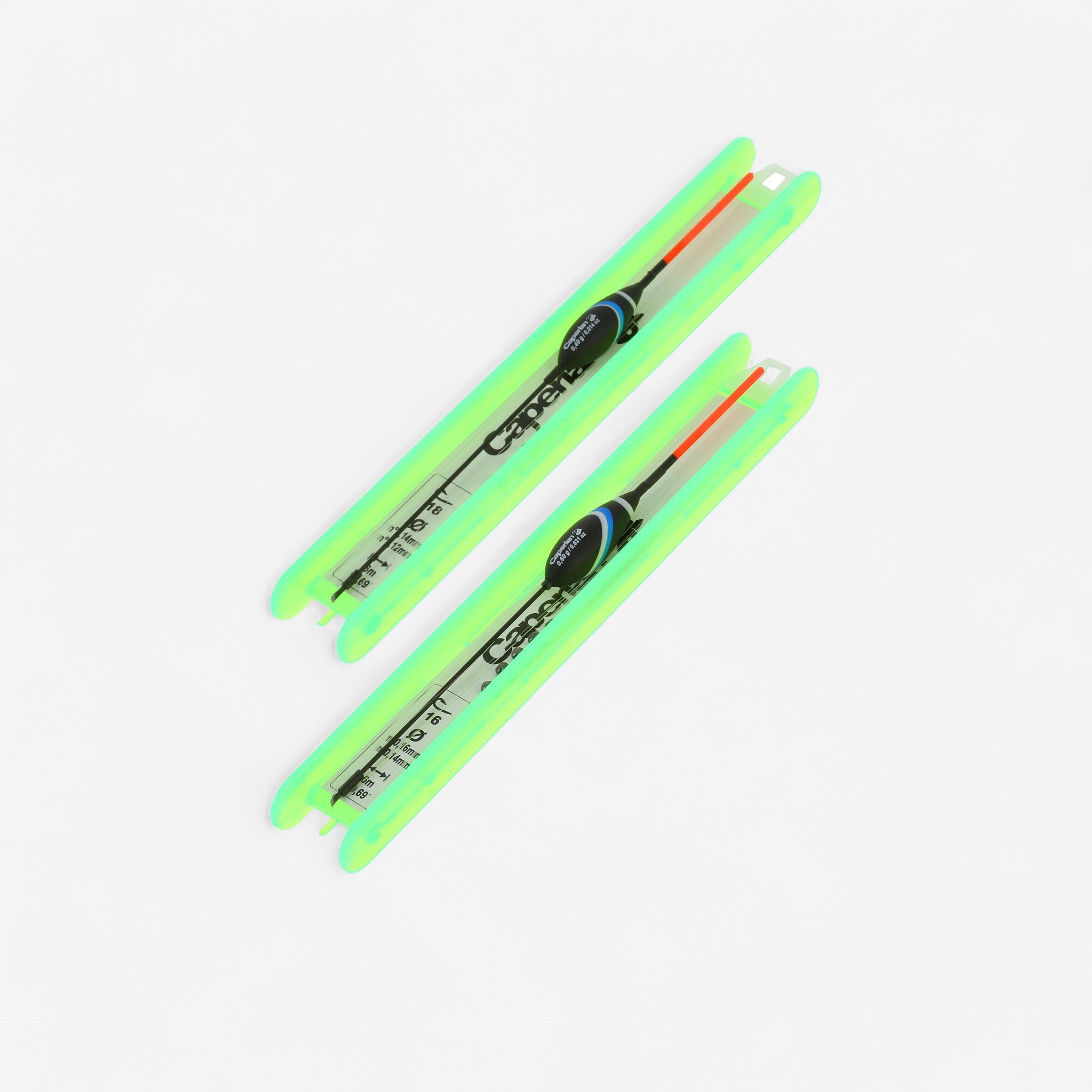 Linha montada para pesca em carpódromo kit rl lakesensiv h14/h16 0,4g/0,6g x2
