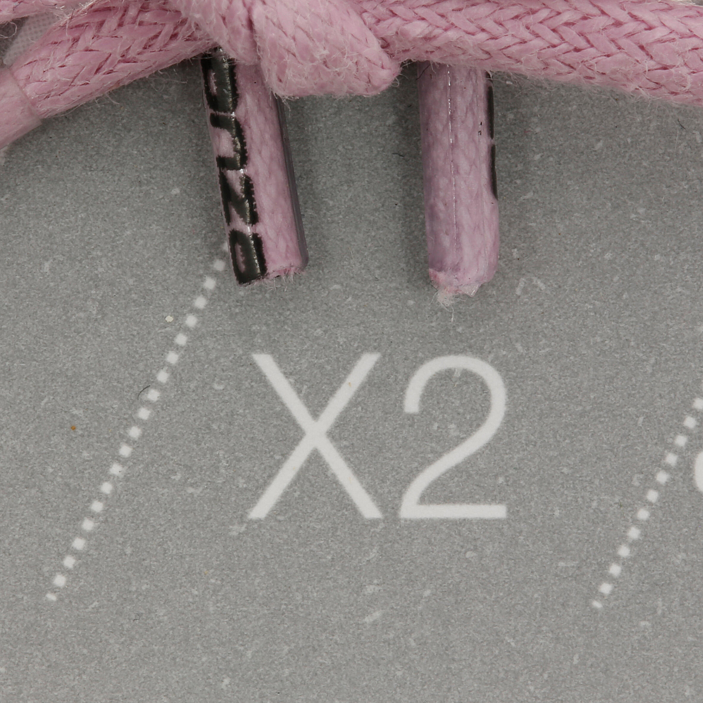 Cordons per a botins equitació rosa clar  2/9