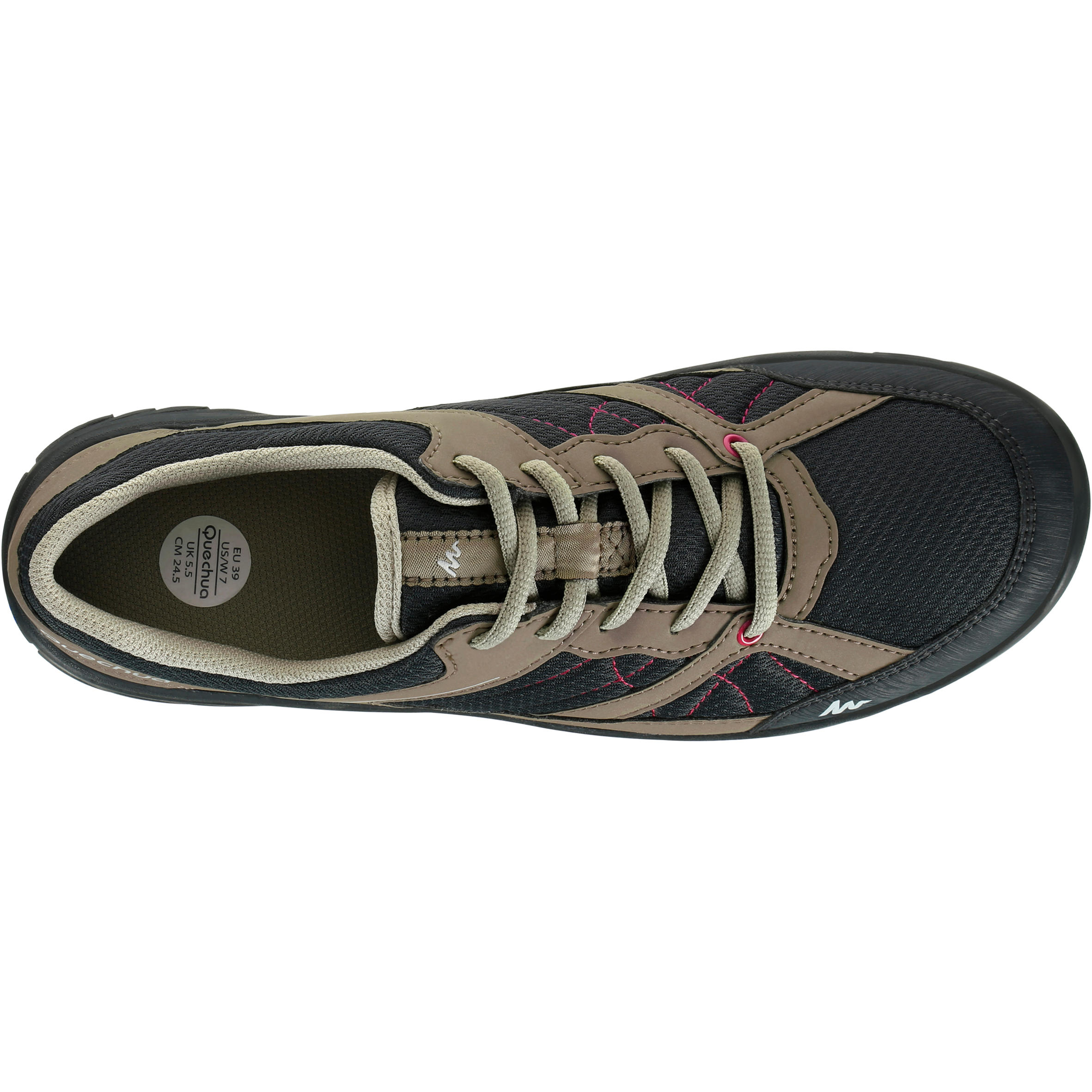 Arpenaz 50 Women's hiking shoes - brown 4/10