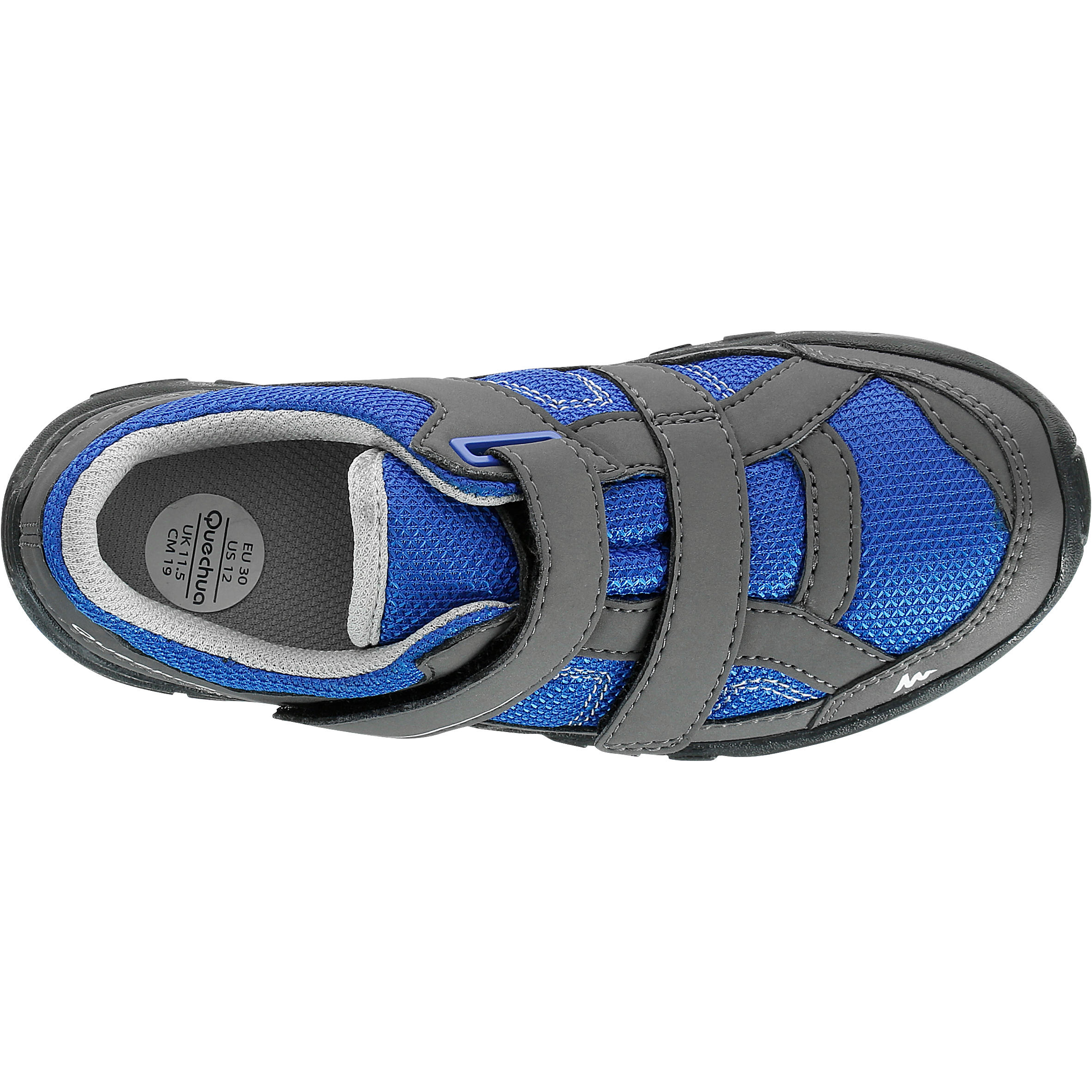 Wandelschoenen Arpenaz 50 kinderen klittenband blauw 7/14