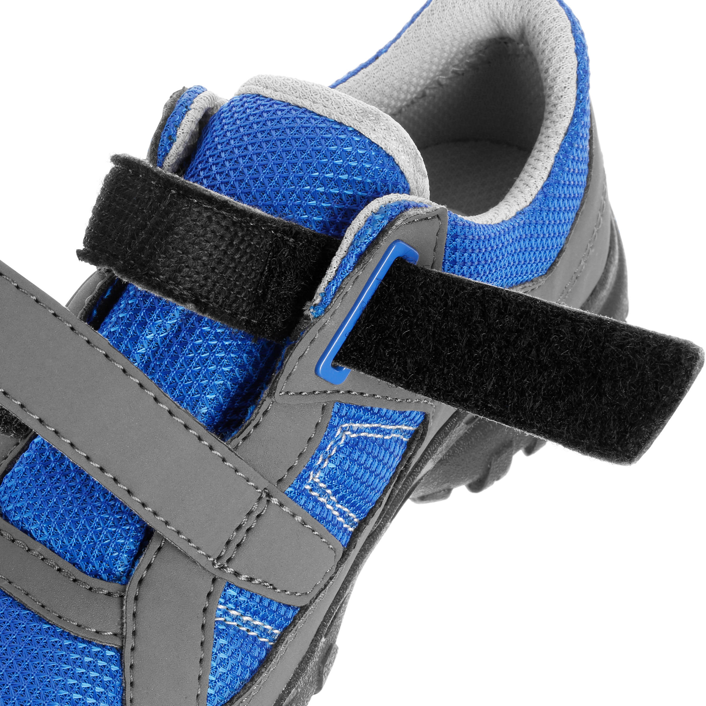 Wandelschoenen Arpenaz 50 kinderen klittenband blauw 12/14