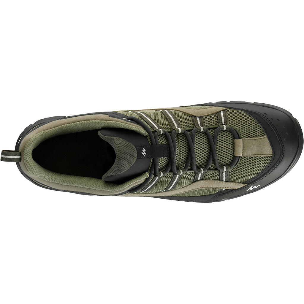 Wanderschuhe Arpenaz 100 Herren, khaki