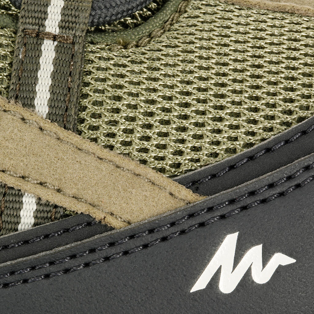 Wanderschuhe Arpenaz 100 Herren, khaki