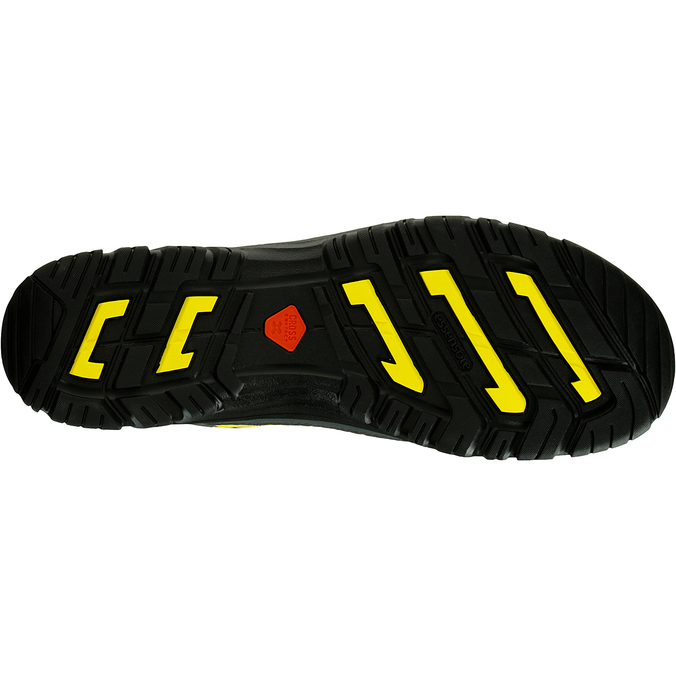 Arpenaz 100 Waterproof Men's hiking shoes - Yellow 6/15