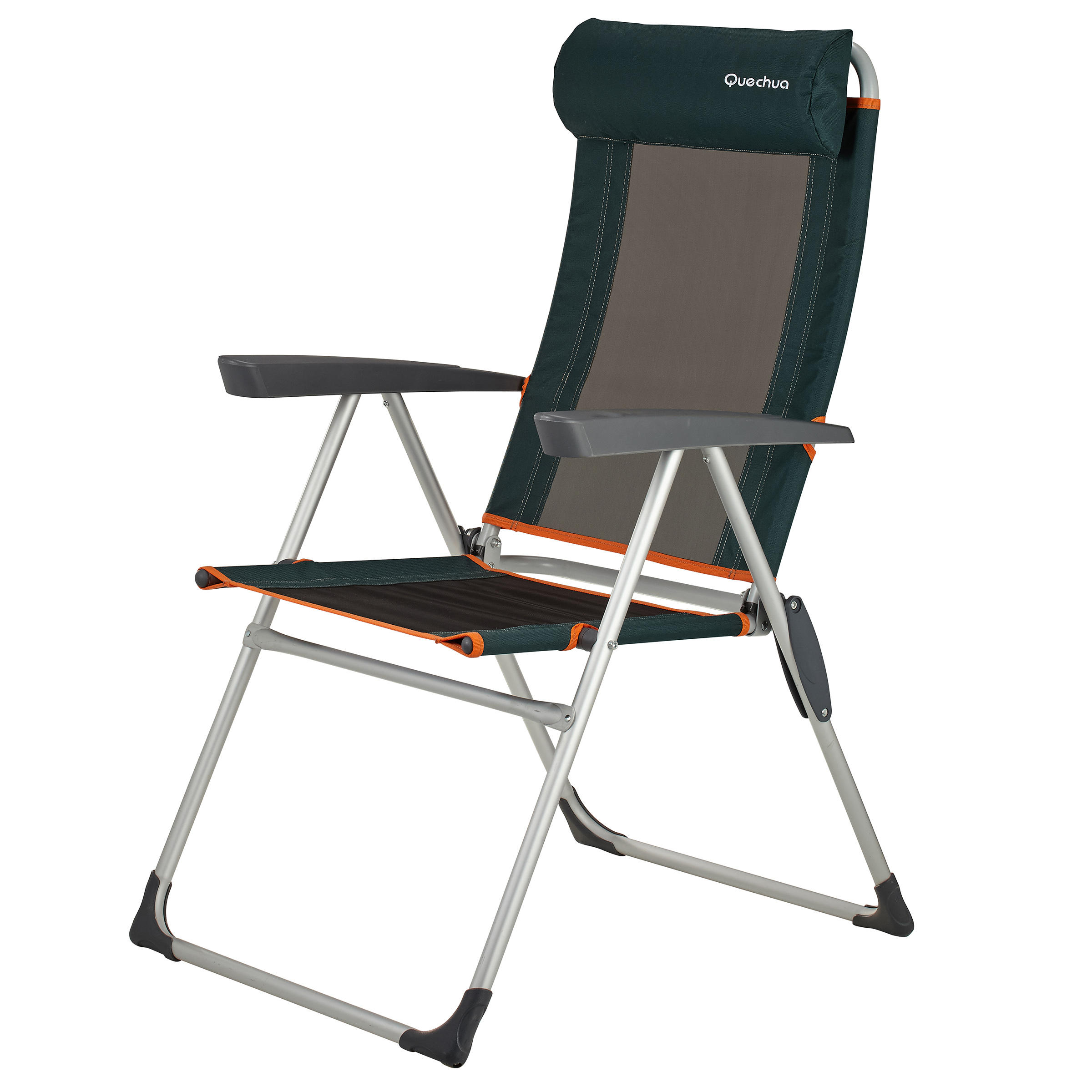 Adjustable Camping Armchair - Green 6/8