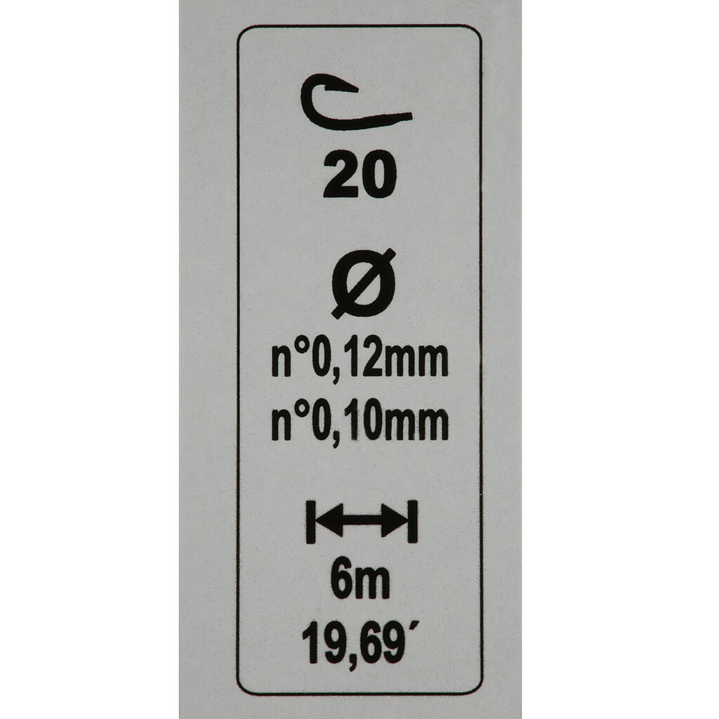 Posenmontage RL Pole Lakethin 0,8 g Gr. 20