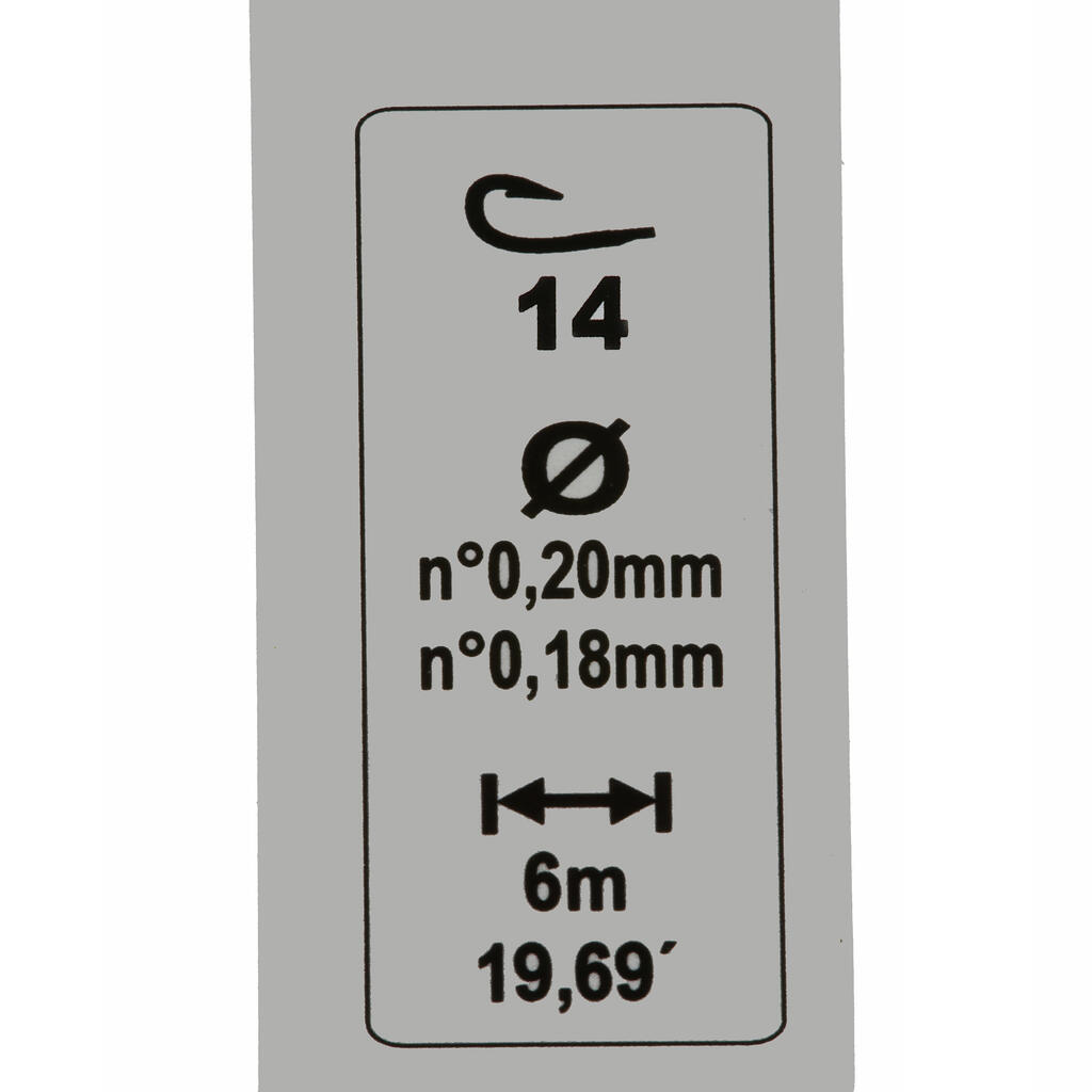 Pludiņmakšķerēšanas komplekts “RL Lakesensiv” H14/H16, 0,4 g/0,6 g, 2 gab.