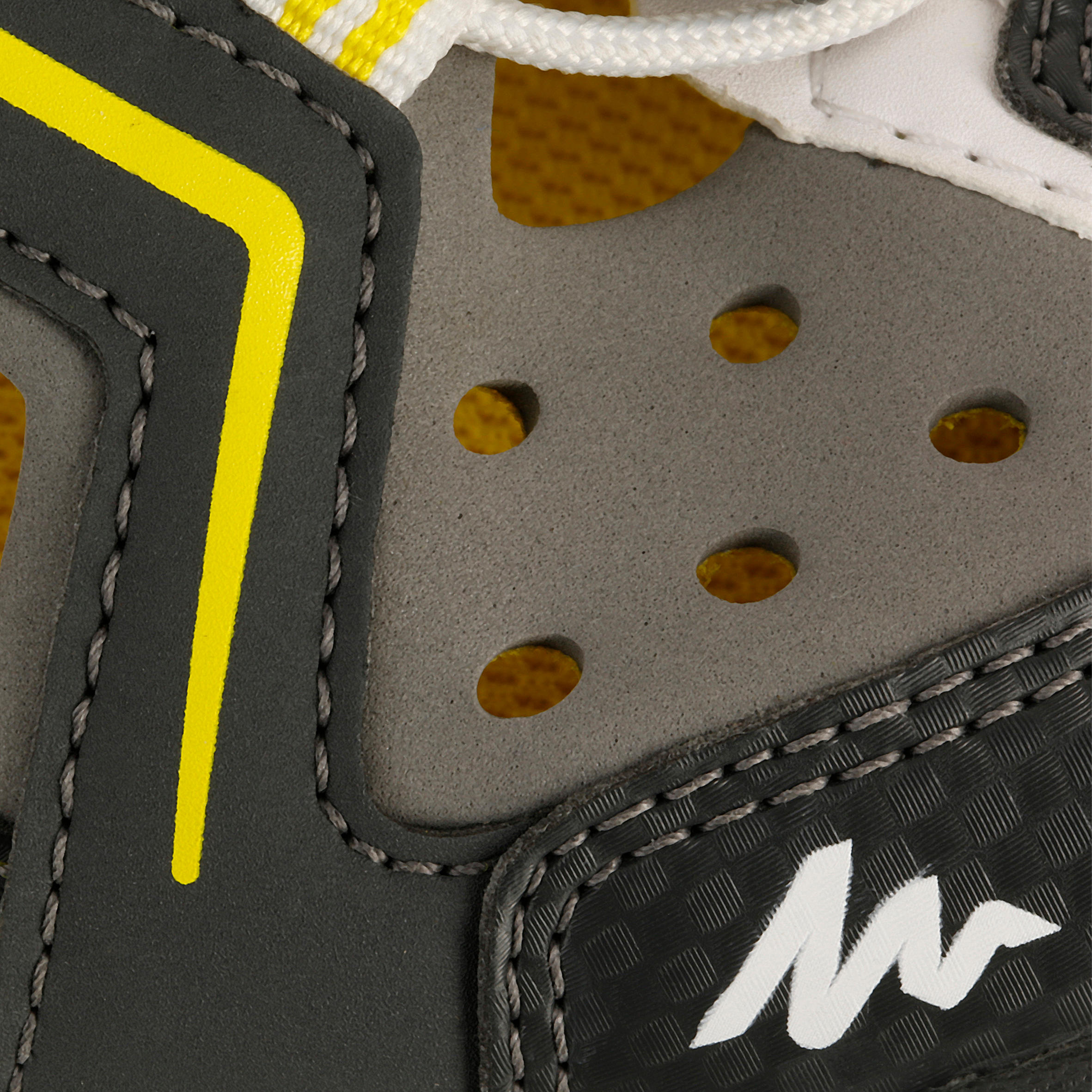 Crossrock Children's Hiking Shoes Black/Yellow 10/11