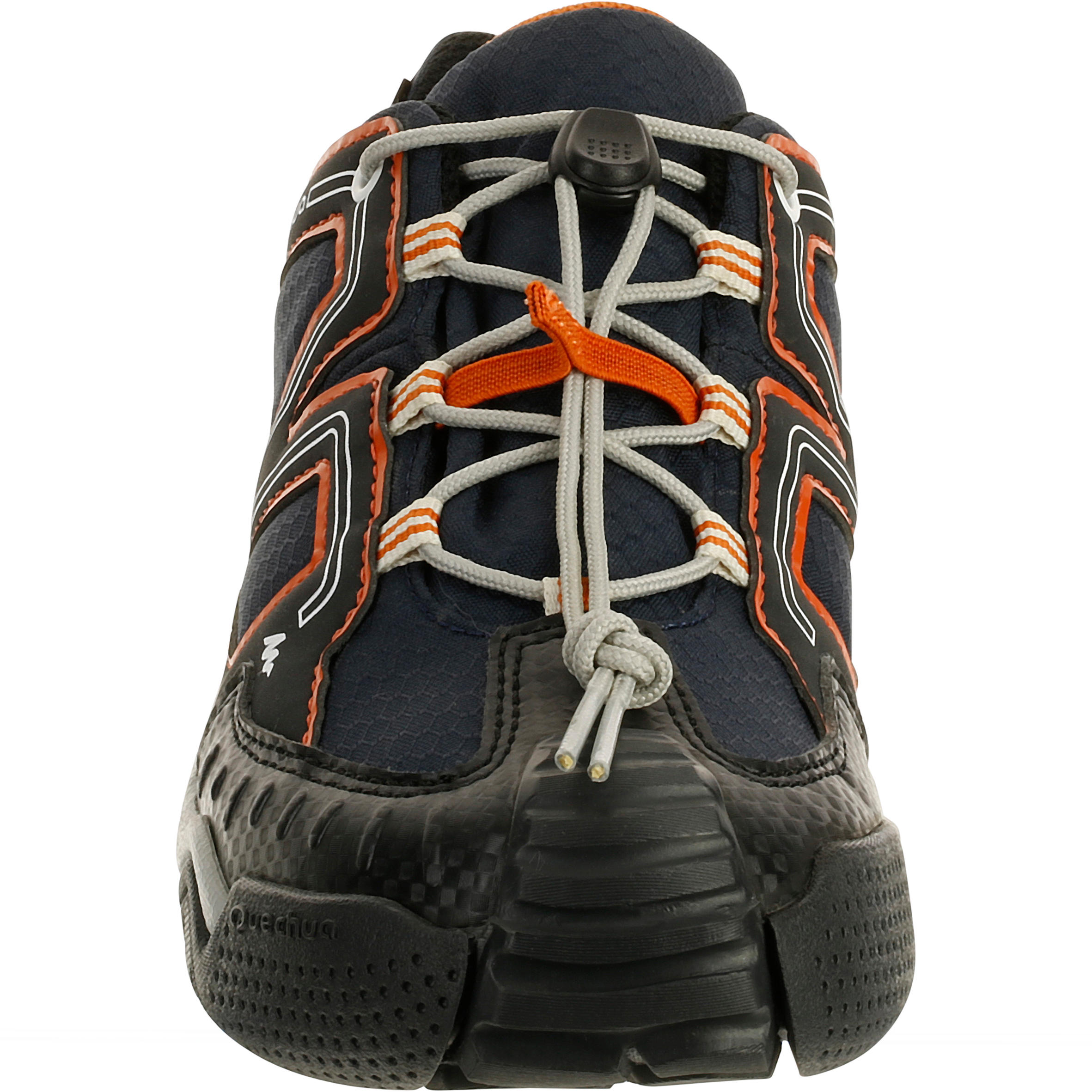 Kids' Hiking Waterproof Boots Crossrock - Blue/Orange 9/10