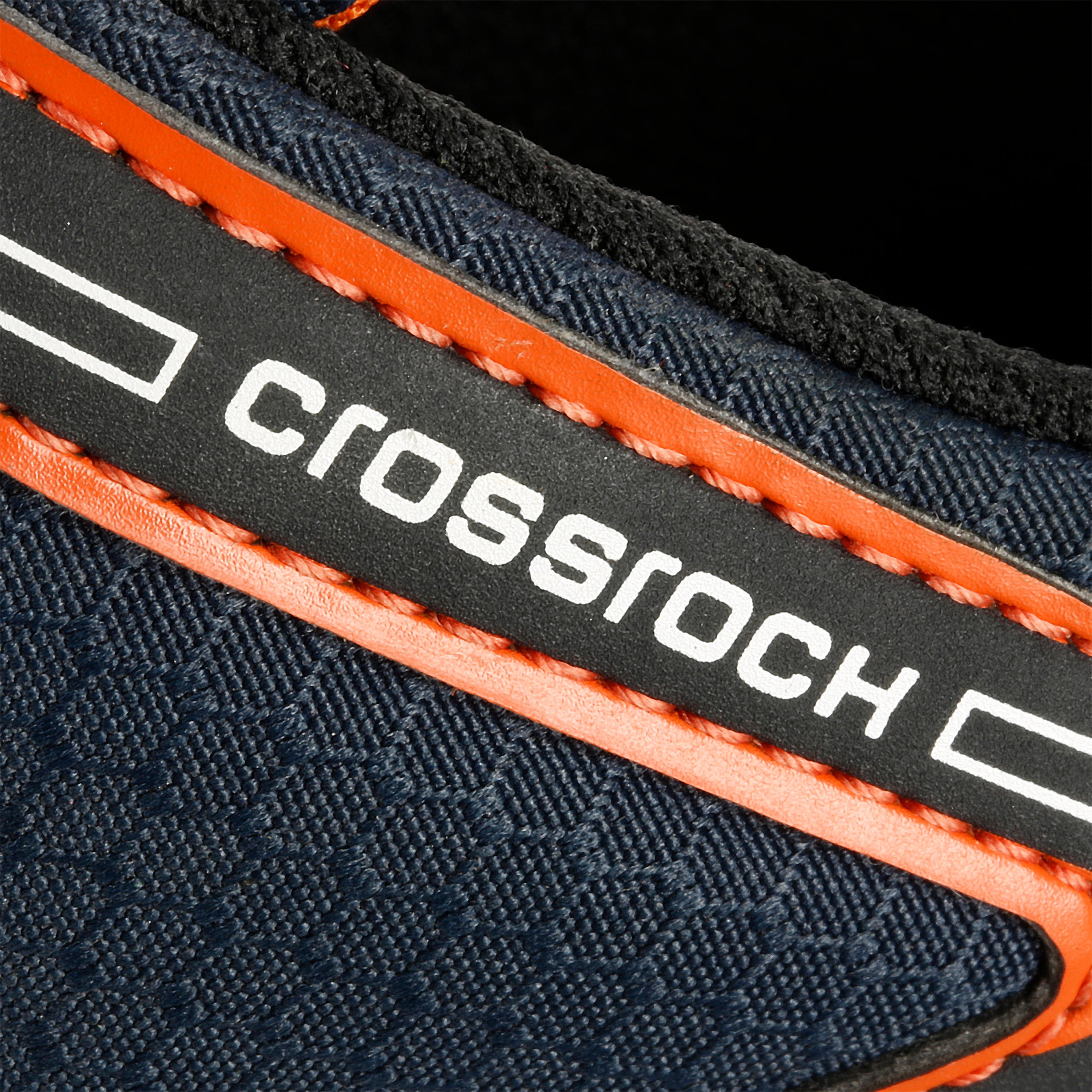 Kids' Hiking Waterproof Boots Crossrock - Blue/Orange 8/10
