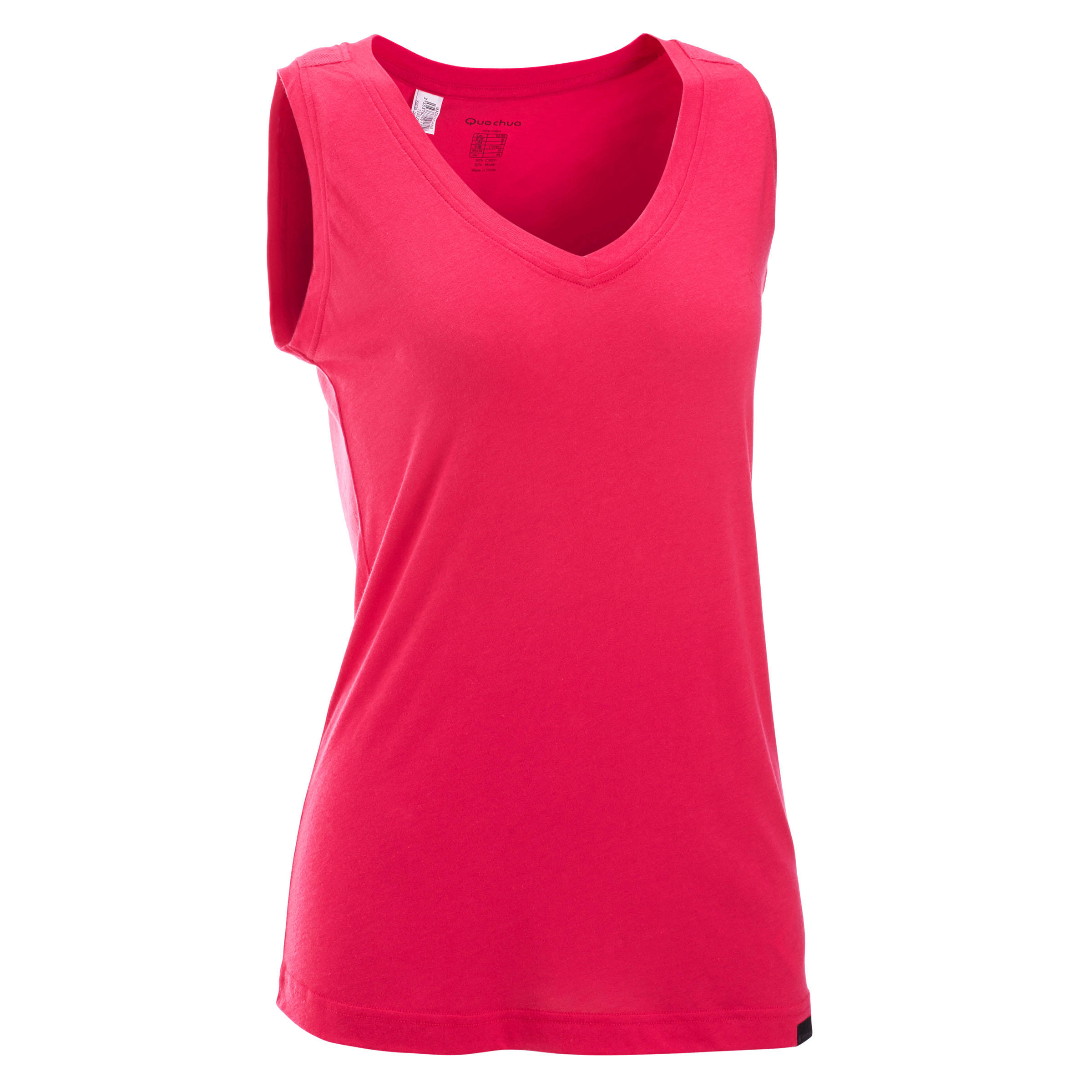 Arpenaz 100 lady's hiking tank top - pink 1/10