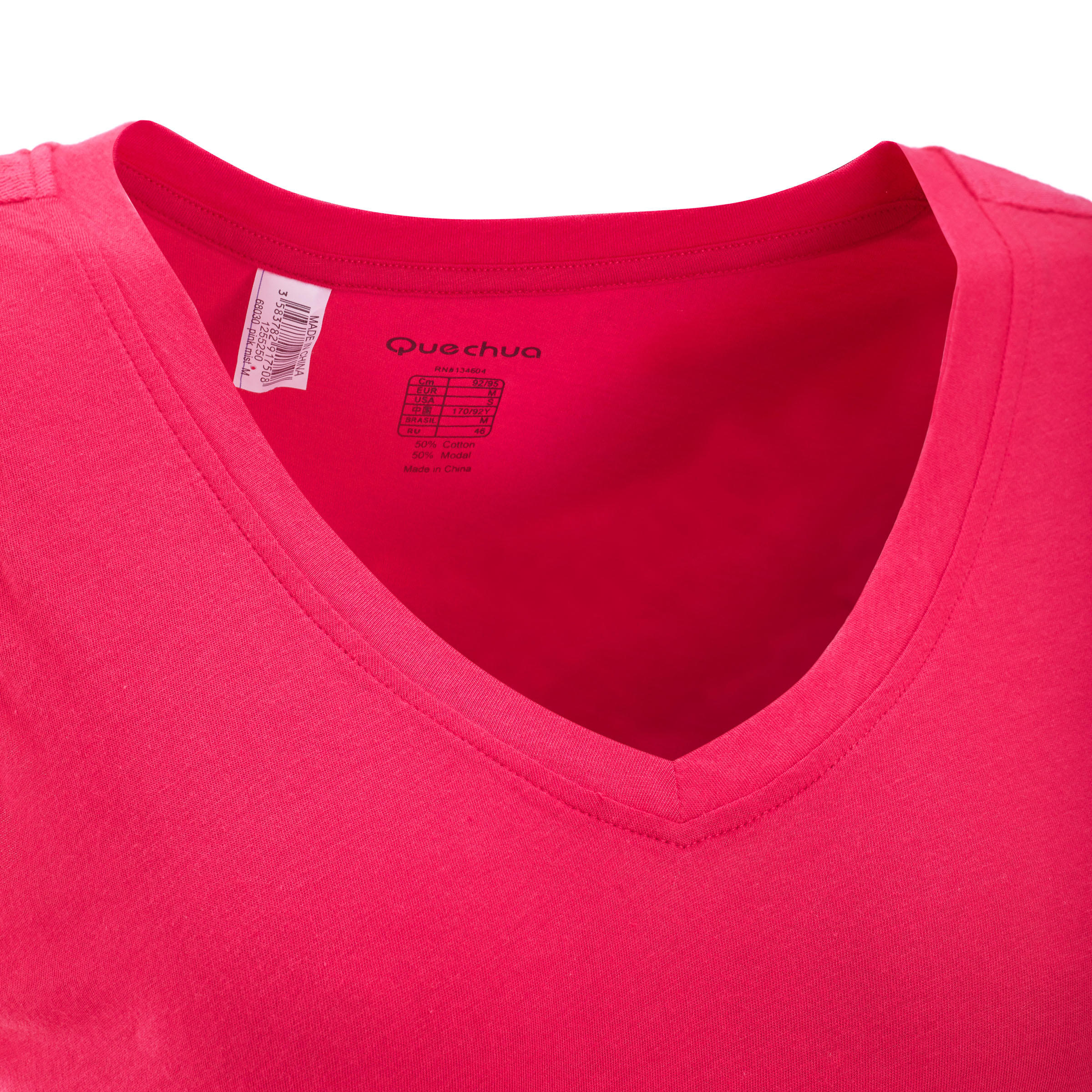 Arpenaz 100 lady's hiking tank top - pink 7/10
