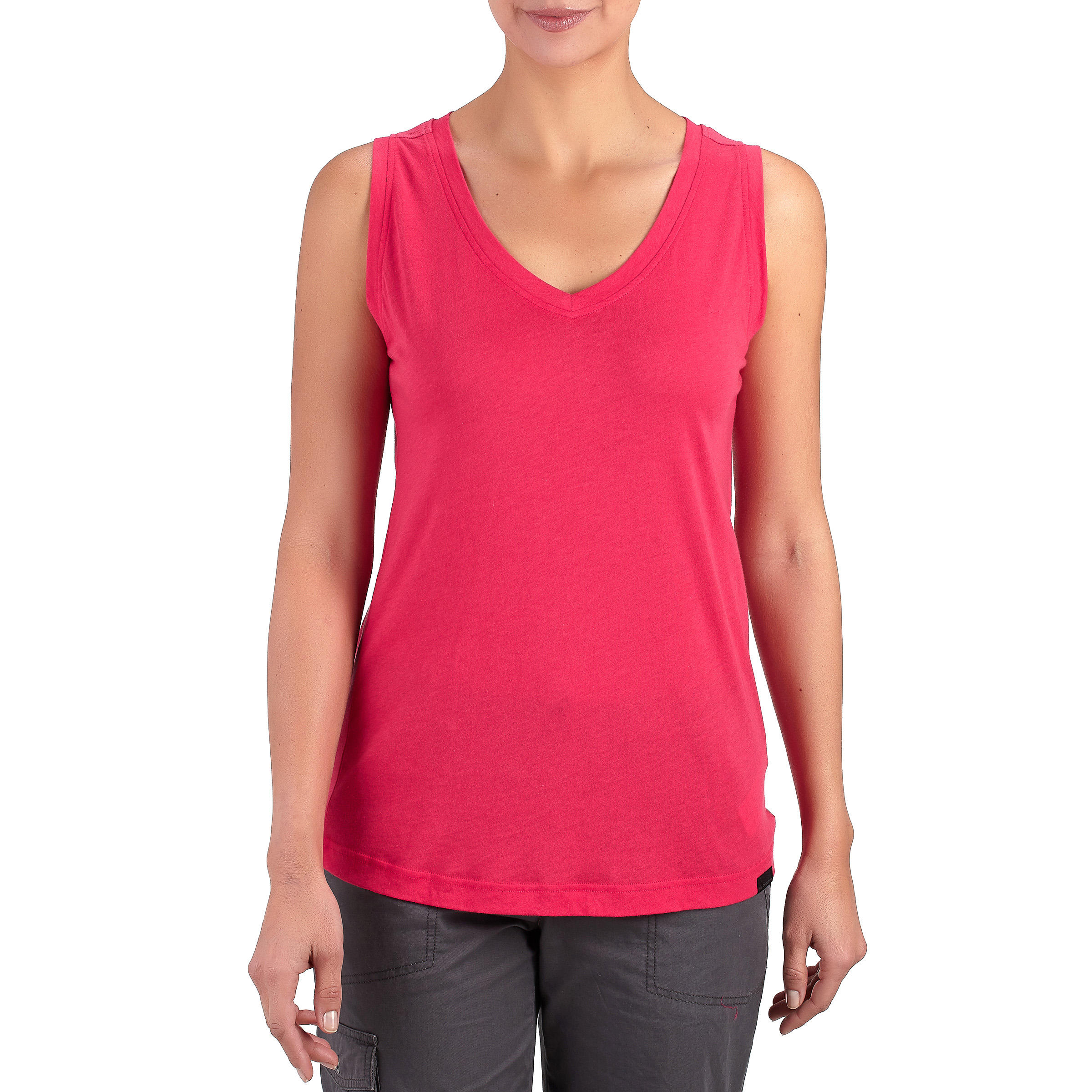 Arpenaz 100 lady's hiking tank top - pink 2/10