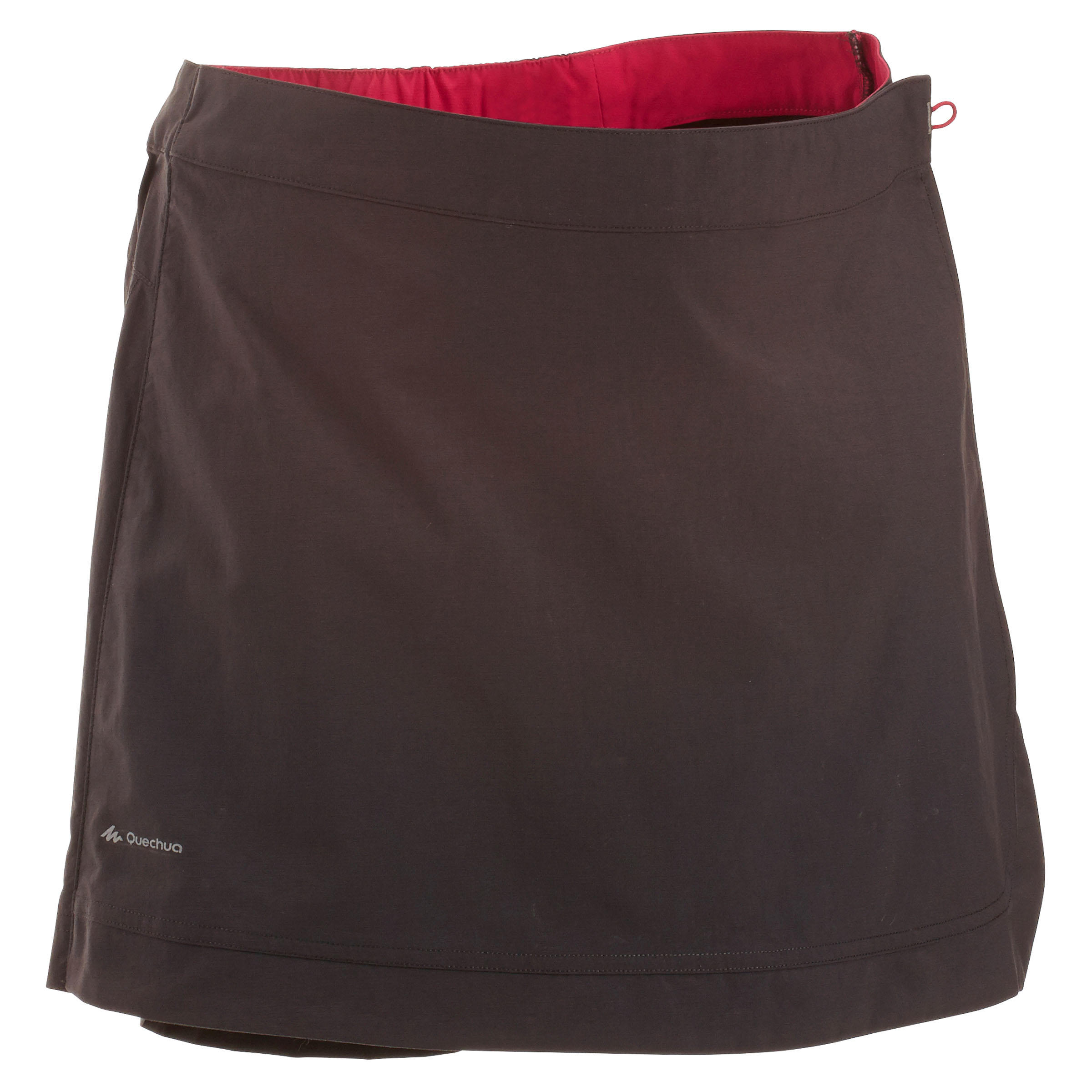 QUECHUA Women's Forclaz 100 Hiking Skort Black