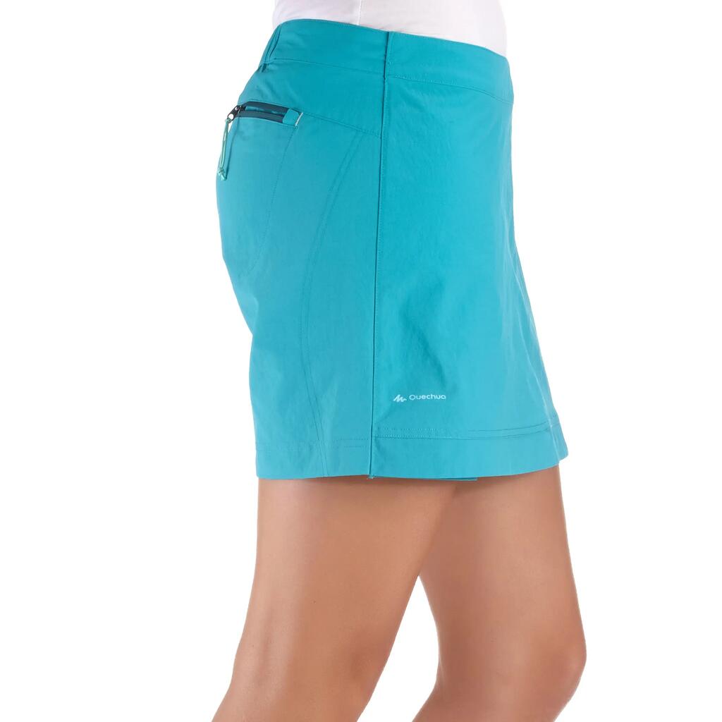 Hosenrock Forclaz 100 Damen, türkis