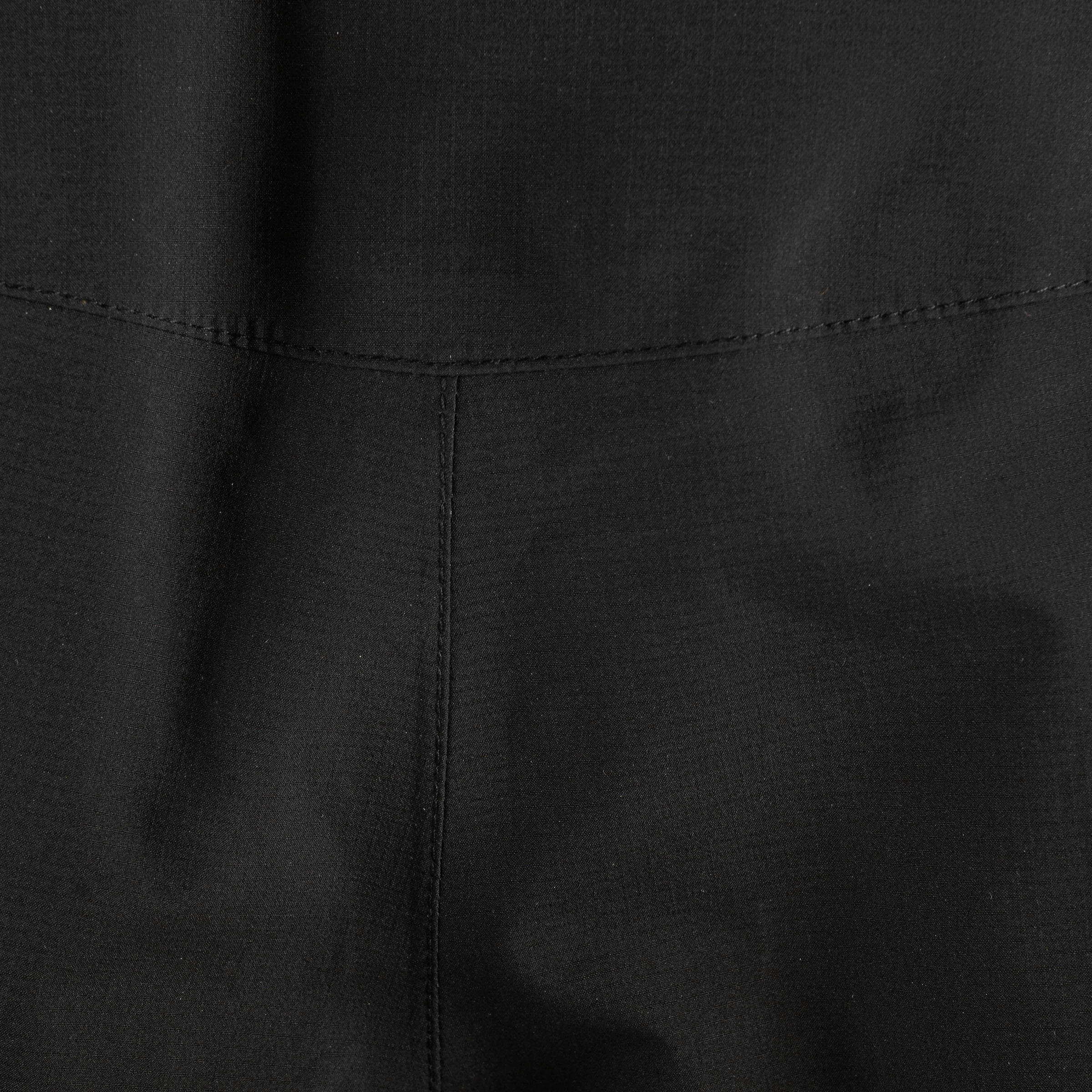 Mountain trail Men's hiking waterproof rain overtrousers - Black. 9/13