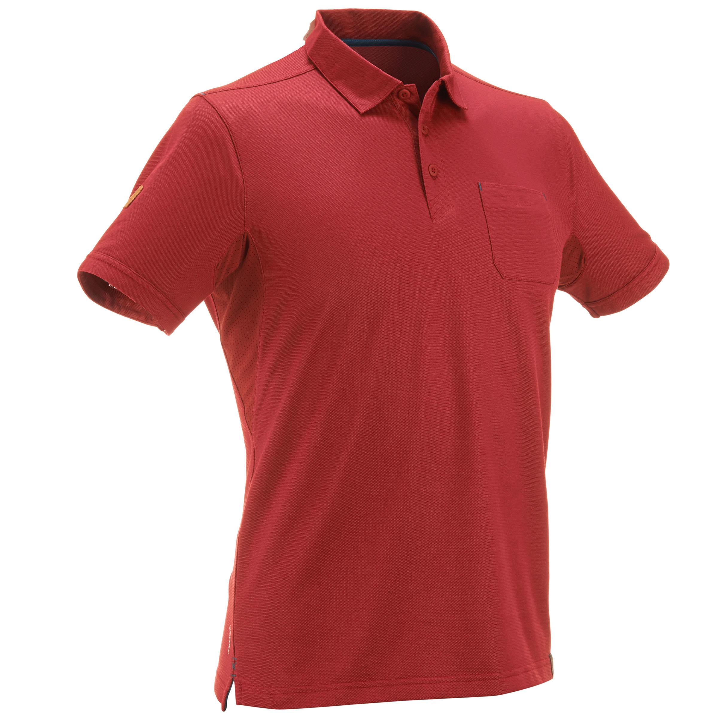 Arpenaz 500 men's Hiking Polo - Red 1/13
