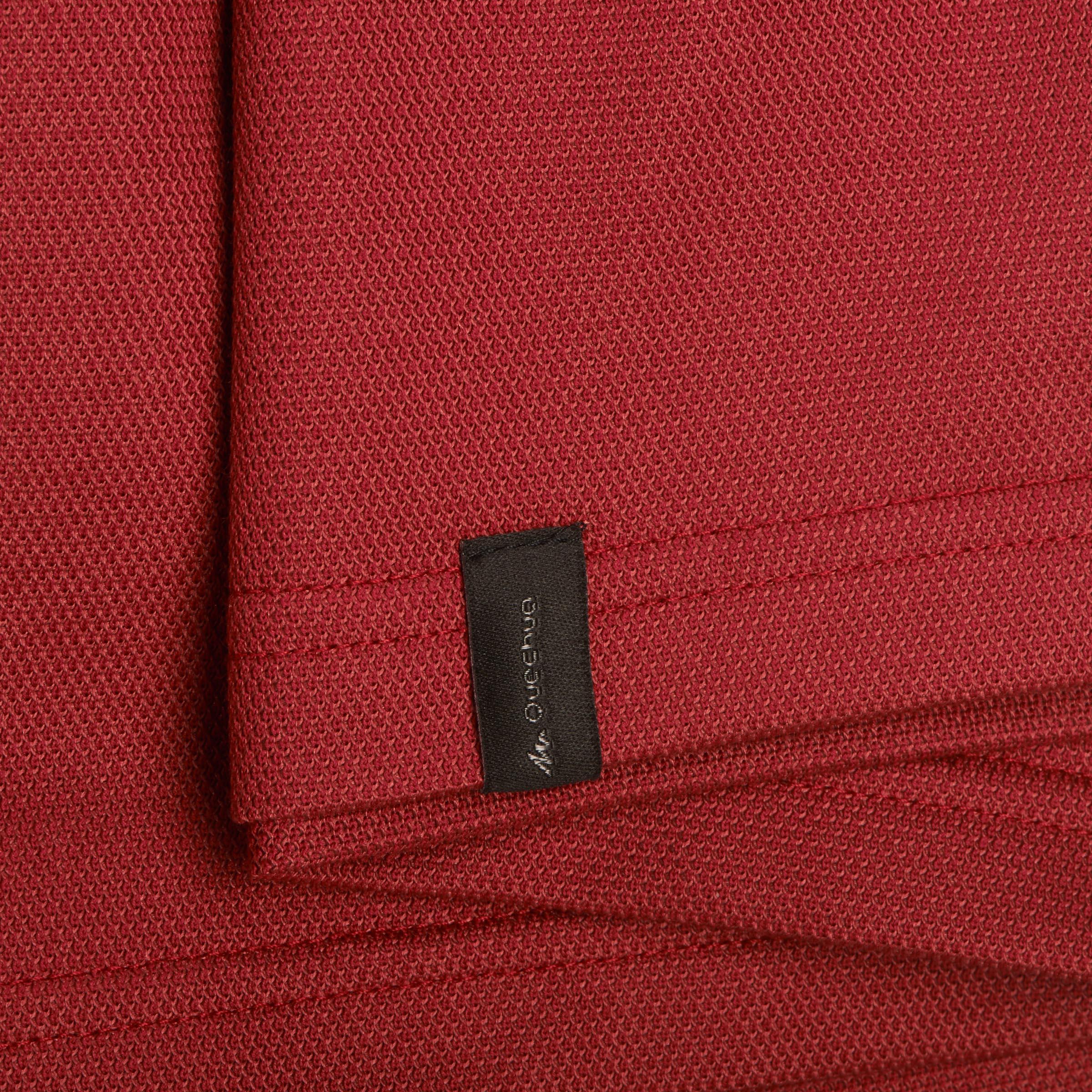 Arpenaz 500 men's Hiking Polo - Red 7/13