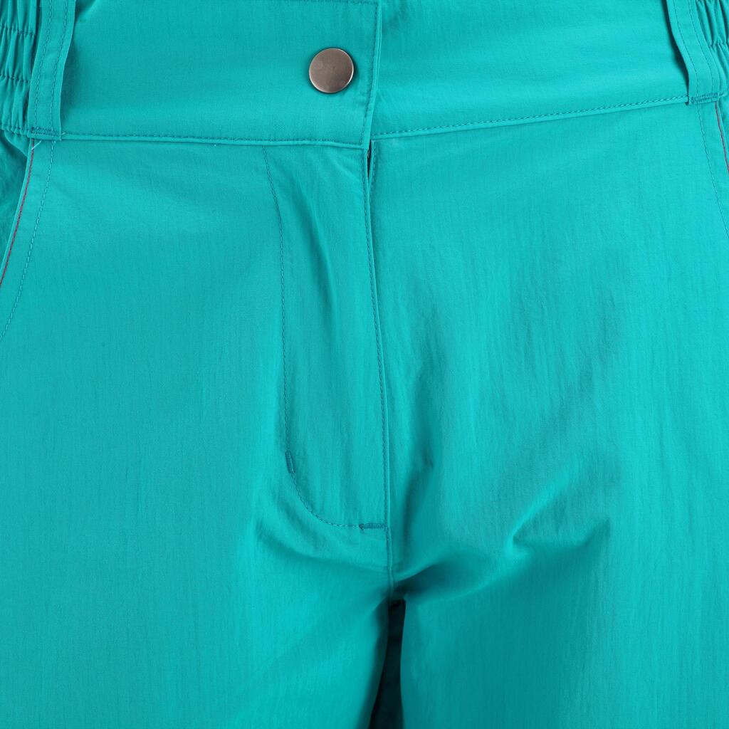 Wanderhose Shorts Forclaz 50 Damen grau