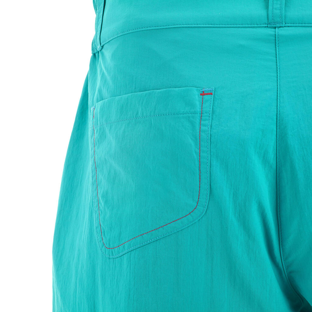 Wanderhose Shorts Forclaz 50 Damen grau