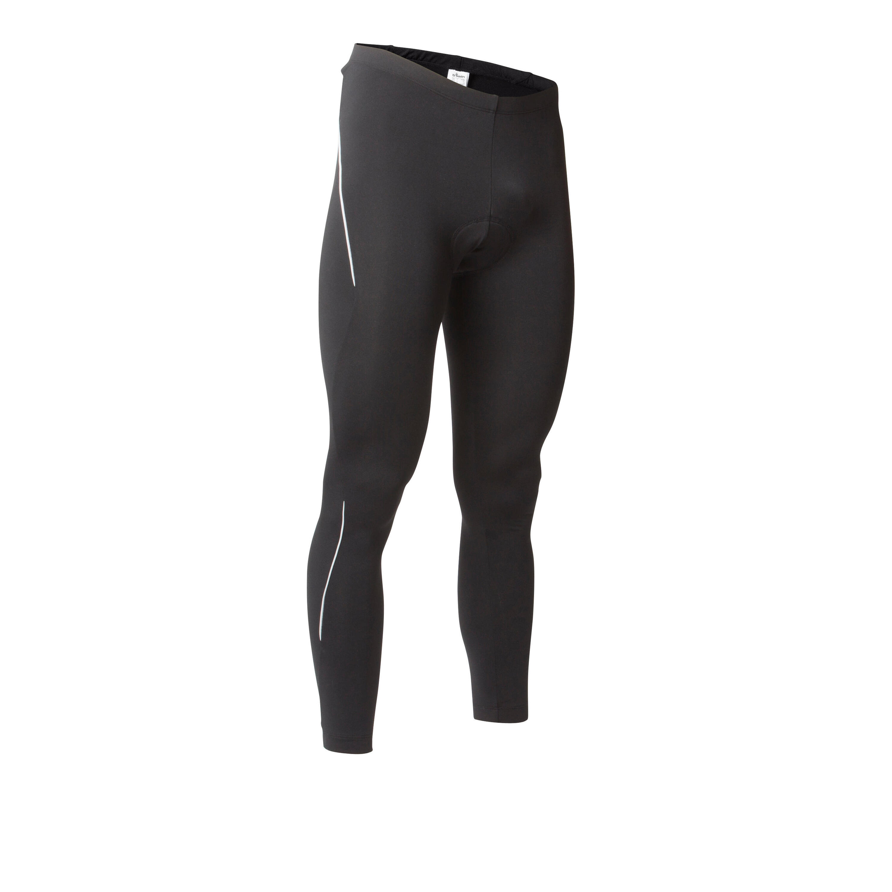 BTWIN RC100 Winter Cycling Tights - Black