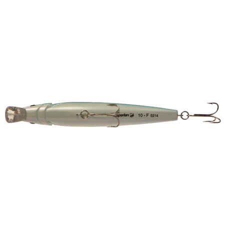 Floating fishing plug bait Quizer 100 Blue