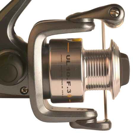 Carrete Pesca Spinning UL1000 F3C 1000 2,5kg 2+1