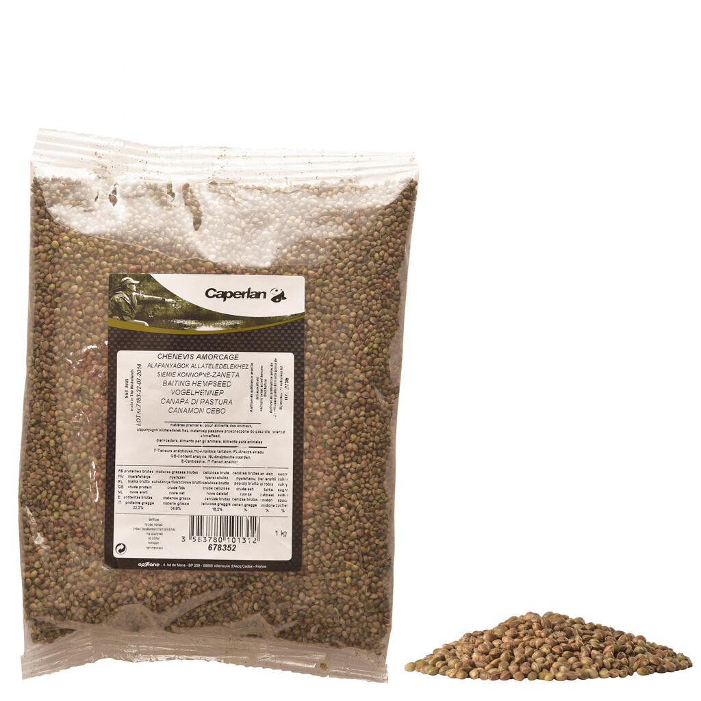 BAITING HEMPSEED STILL FISHING SEEDS