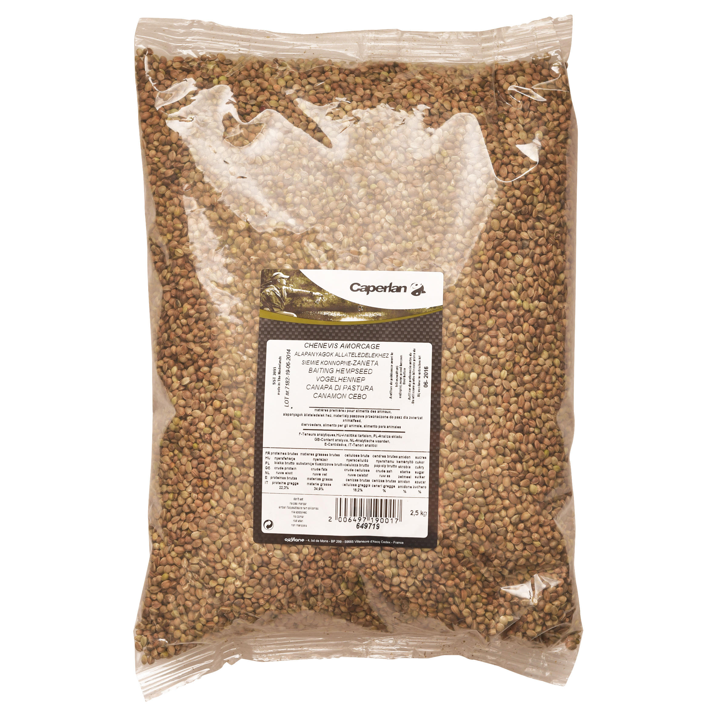 HEMPSEED BAIT 2.5 KG Bait seed 3/3