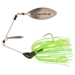 Lure fishing Buckhan 16 g spinner bait yellow / green