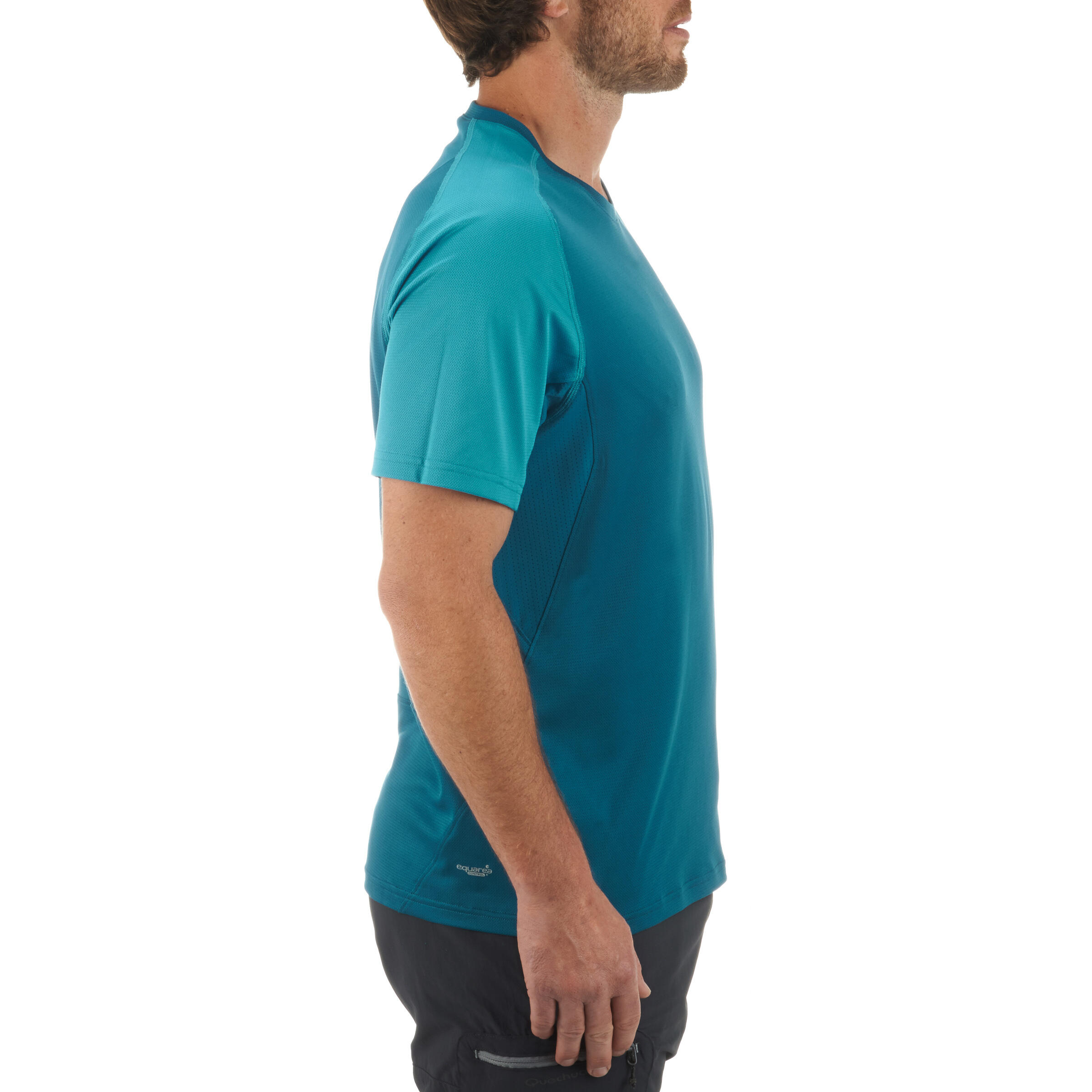 TechFRESH 100 Short-Sleeved Hiking T-Shirt - Blue 5/13