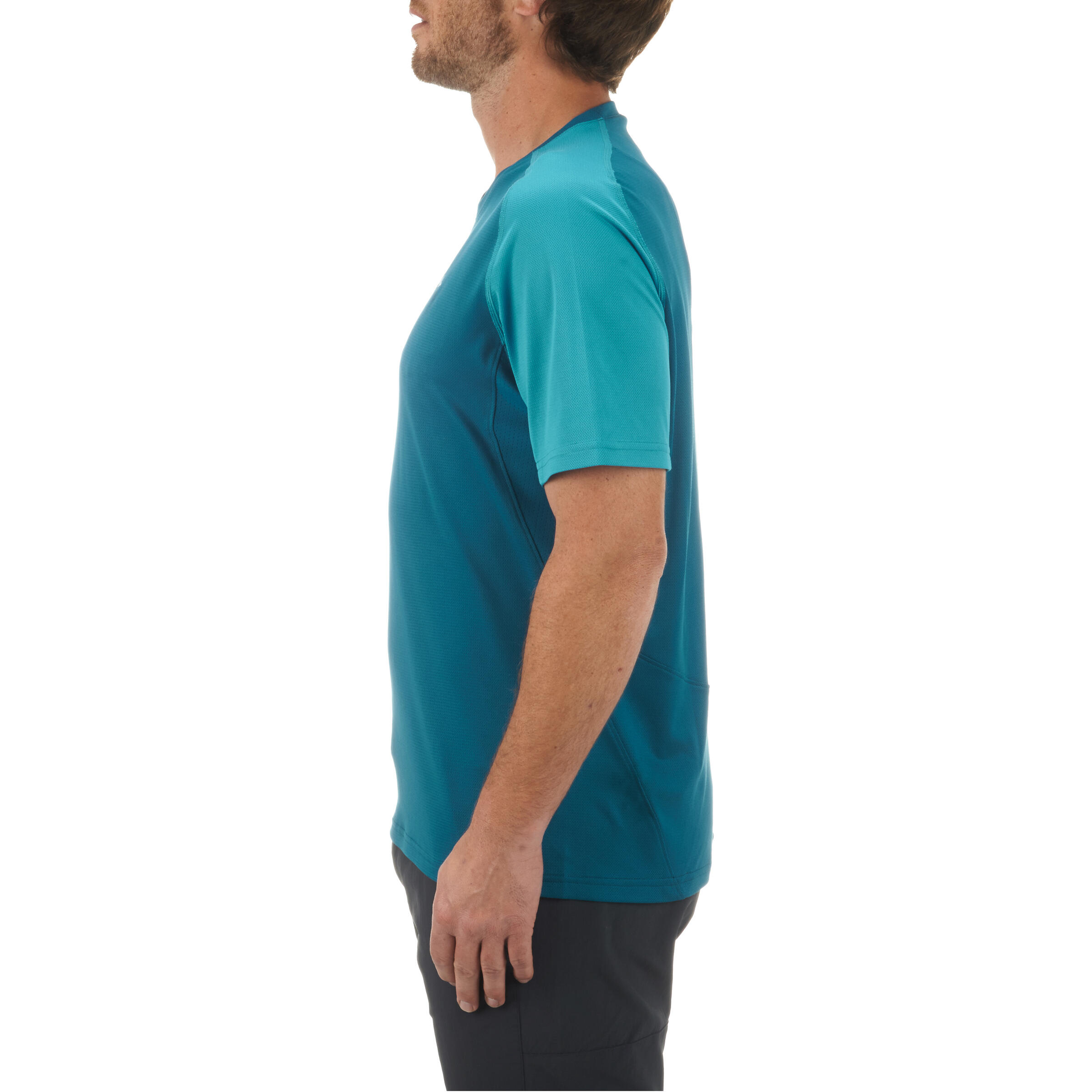 TechFRESH 100 Short-Sleeved Hiking T-Shirt - Blue 3/13