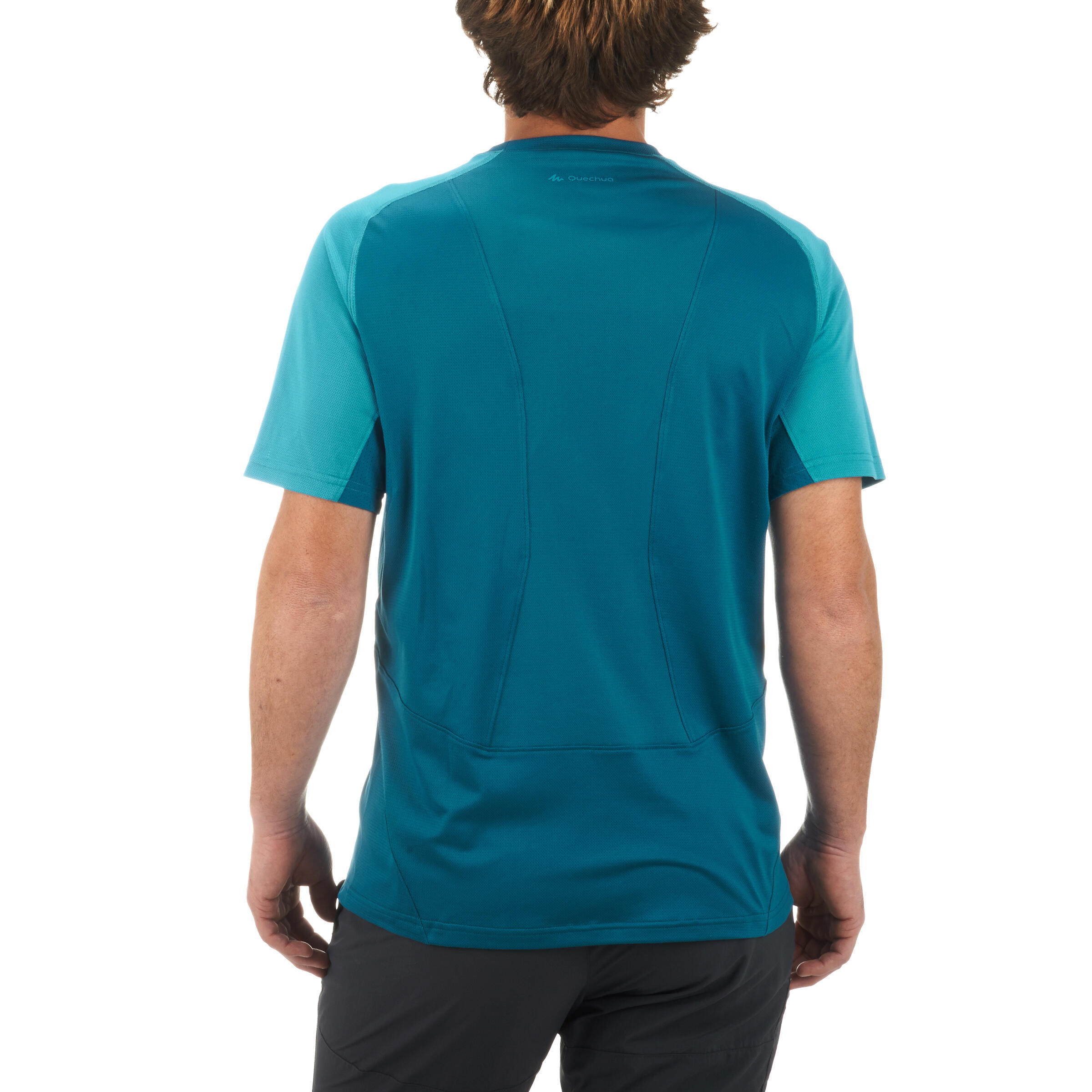 TechFRESH 100 Short-Sleeved Hiking T-Shirt - Blue 4/13