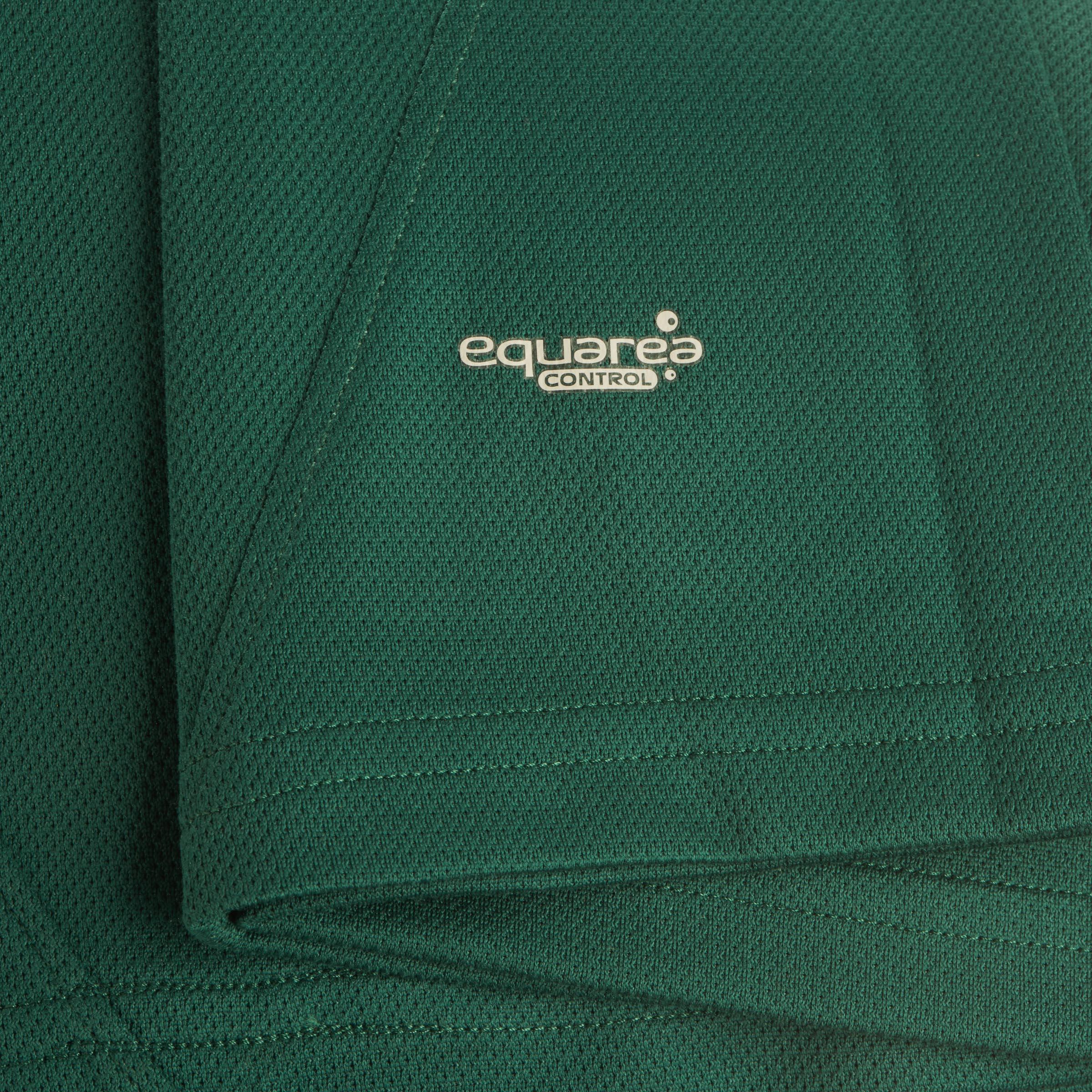 TechFRESH 100 Zip Short-Sleeved Hiking T-Shirt - Green 10/13