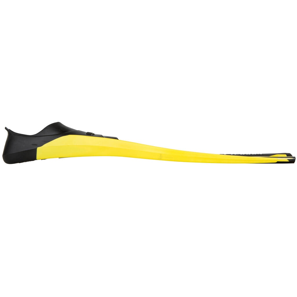 Adult Fins Mares Avanti Superchannel - Yellow and Black