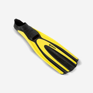 Aletas Buceo Mares Avanti Superchannel Amarillo/Negro