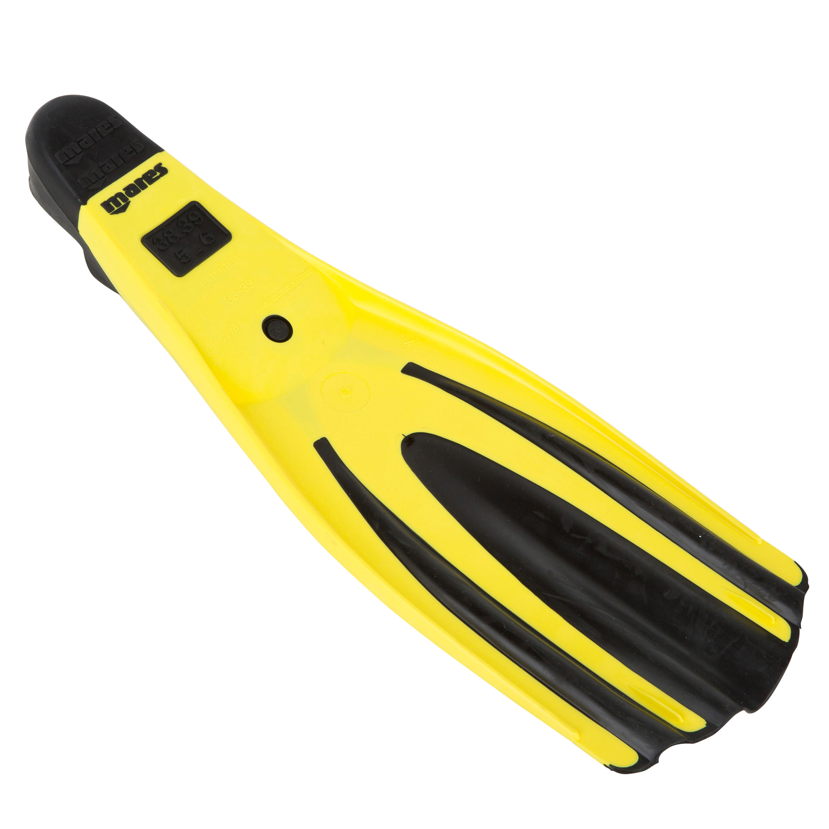 Diving Fins MARES - AVANTI SUPERCHANNEL Yellow/Black